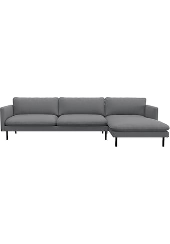 FLEXLUX Ecksofa »Bolzano« Sitzaufbau su Kaltsc...