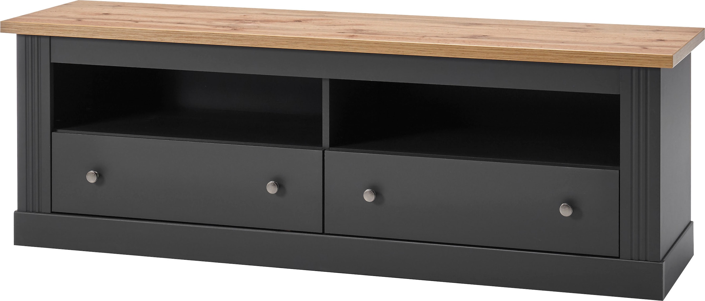 Home affaire Lowboard »Westminster TOPSELLER!«, (Breite ca. 152cm), Fernsehtisch in romantischem Landhausstil