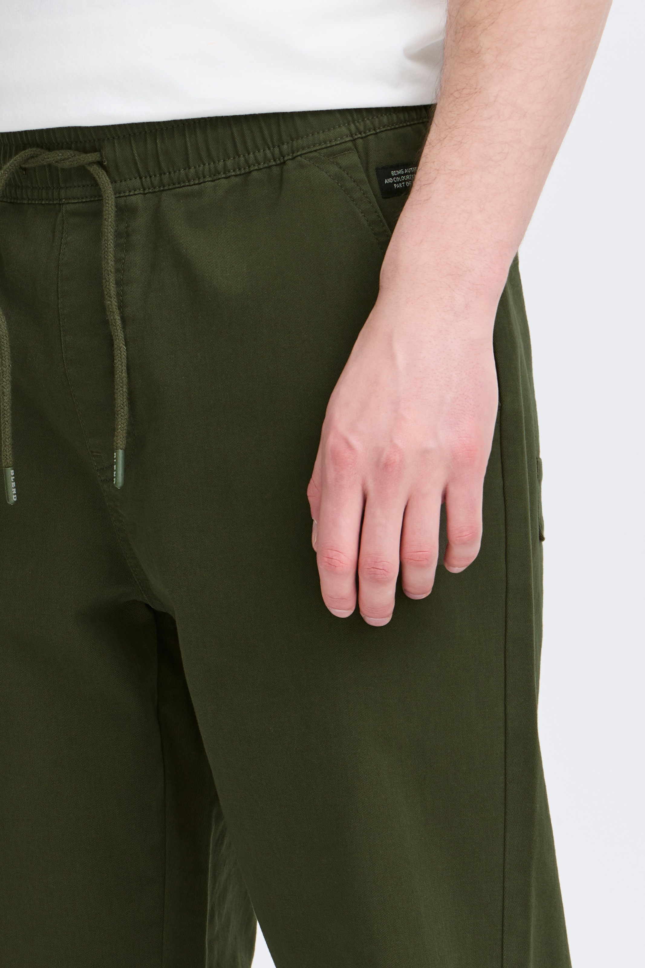 BLEND BHMADDOX Chinos Men Green Size S 2