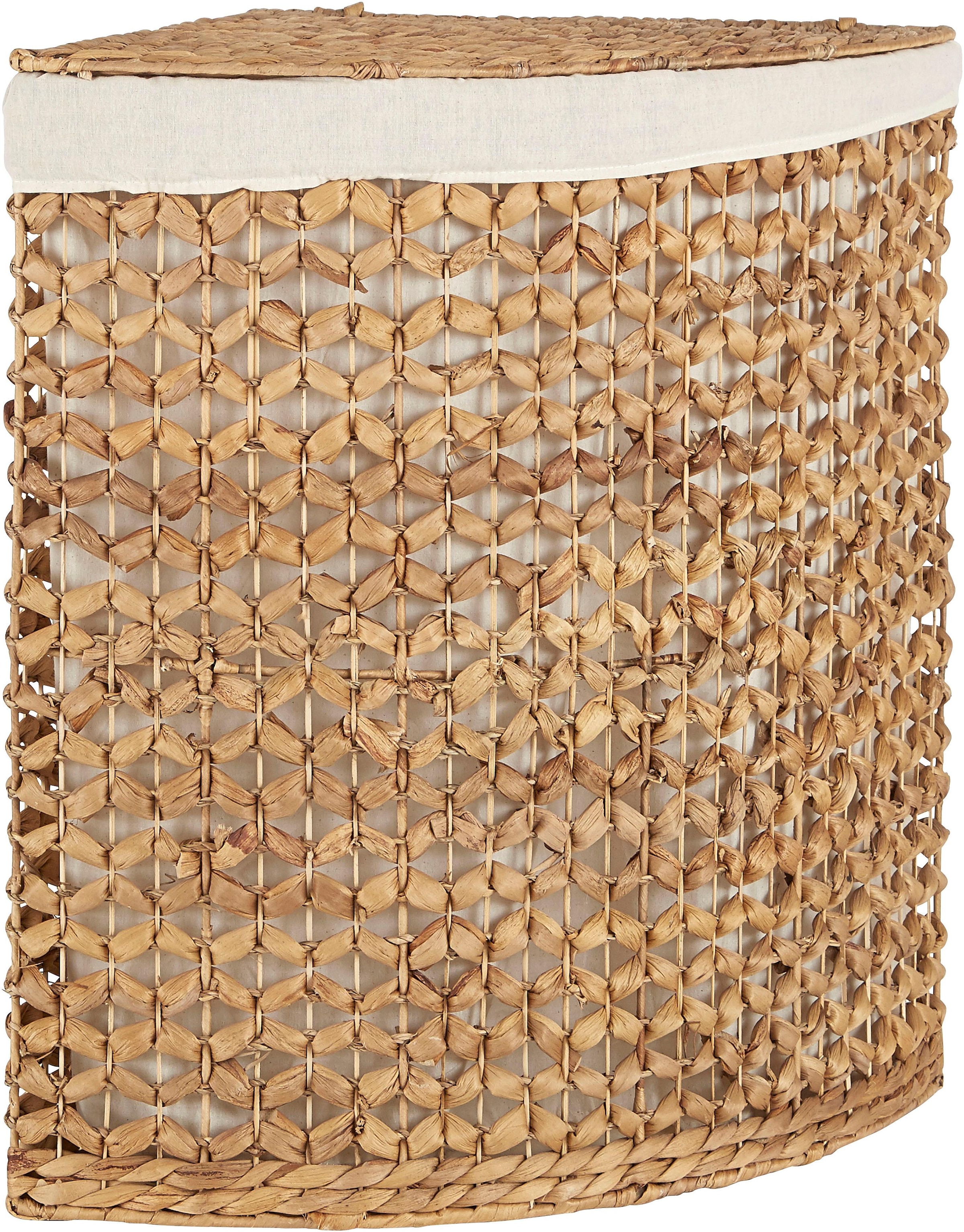 Home affaire Wäschebox Wasserhyazinthe, Höhe 63 cm