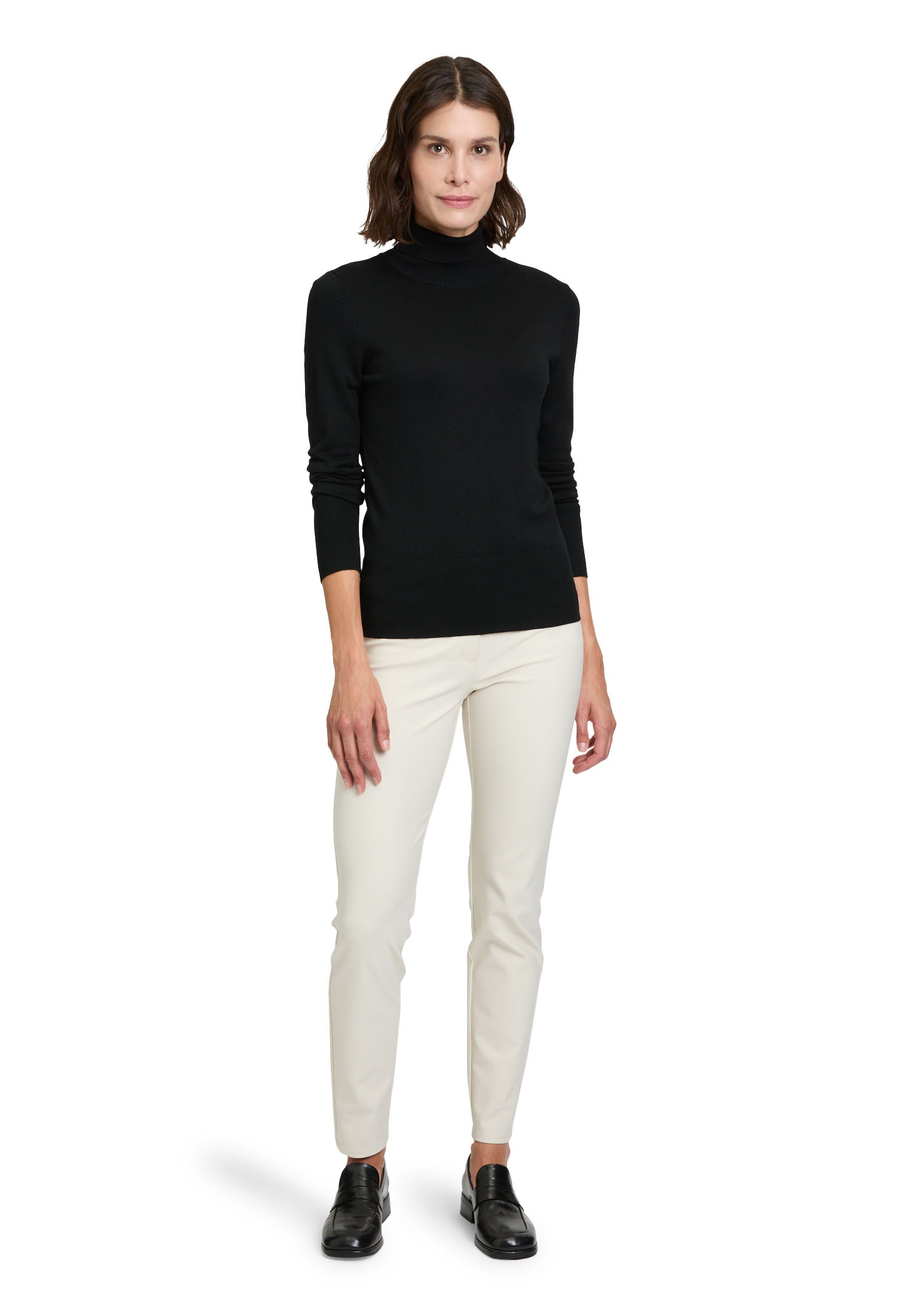 Betty Barclay Strickpullover »Betty Barclay Rollkragenpullover langarm«, (1 tlg.), Kragen