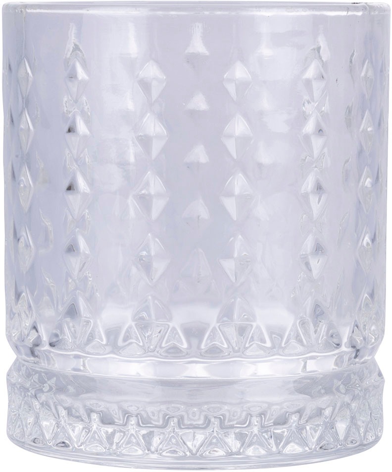 Villa d'Este Gläser-Set »Classic Rombi«, (Set, 6 tlg.), Wassergläser-Set, 6-teilig, Inhalt 400 ml