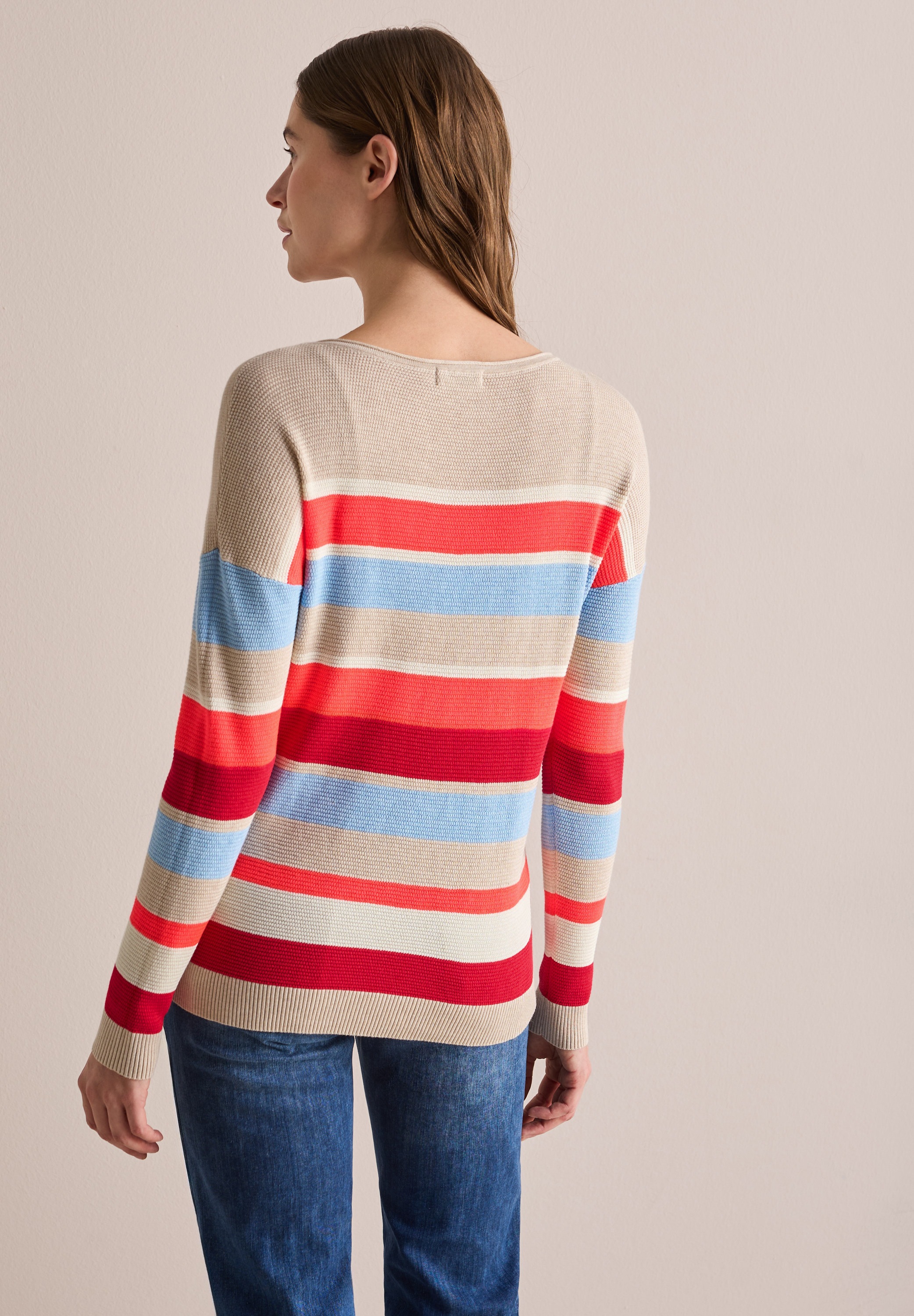 Cecil Strickpullover, im soften Baumwoll-Mix