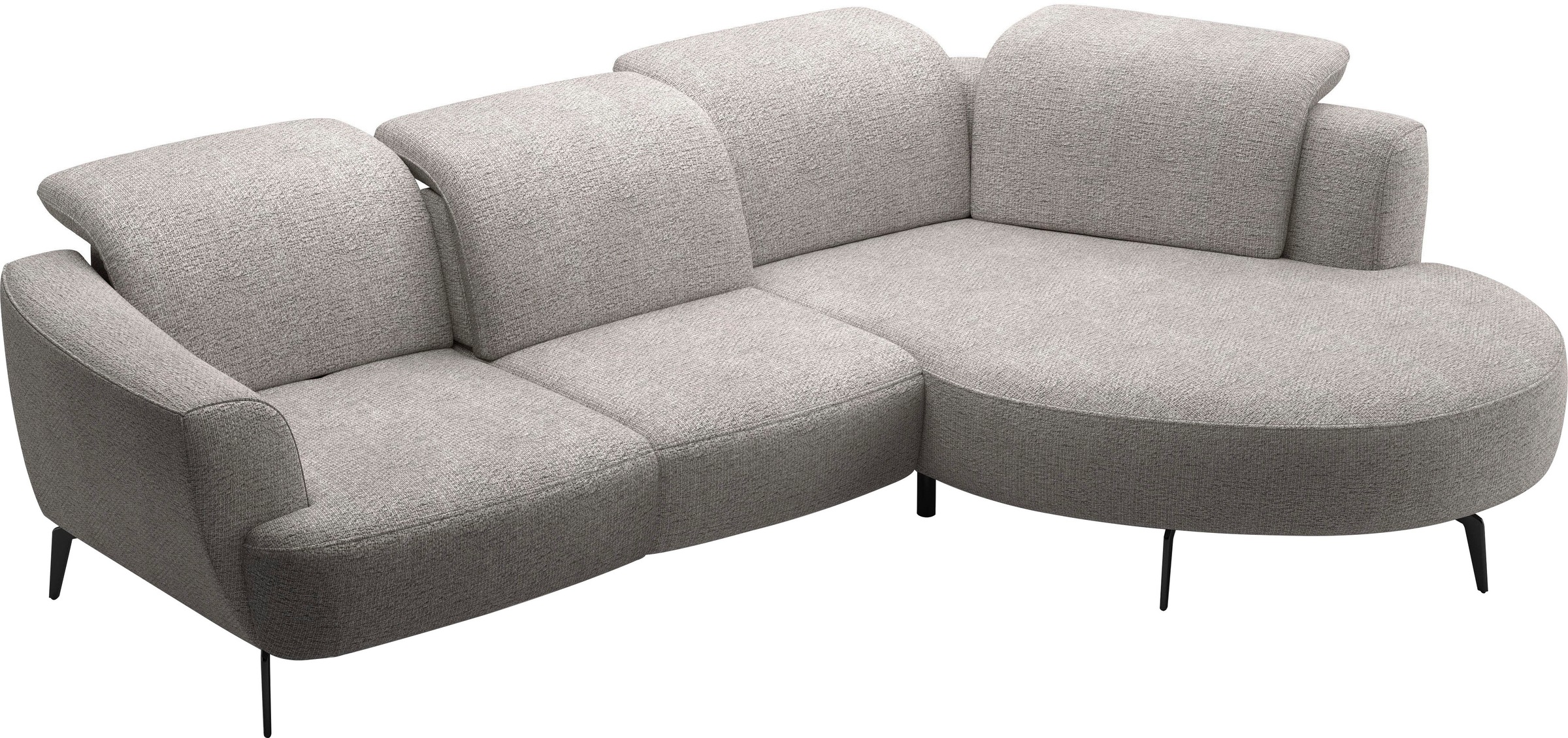 sit&more Ecksofa »Zoe«, ink.Sitztiefenverstellung, wahlweise mit Kopfteilverstellung