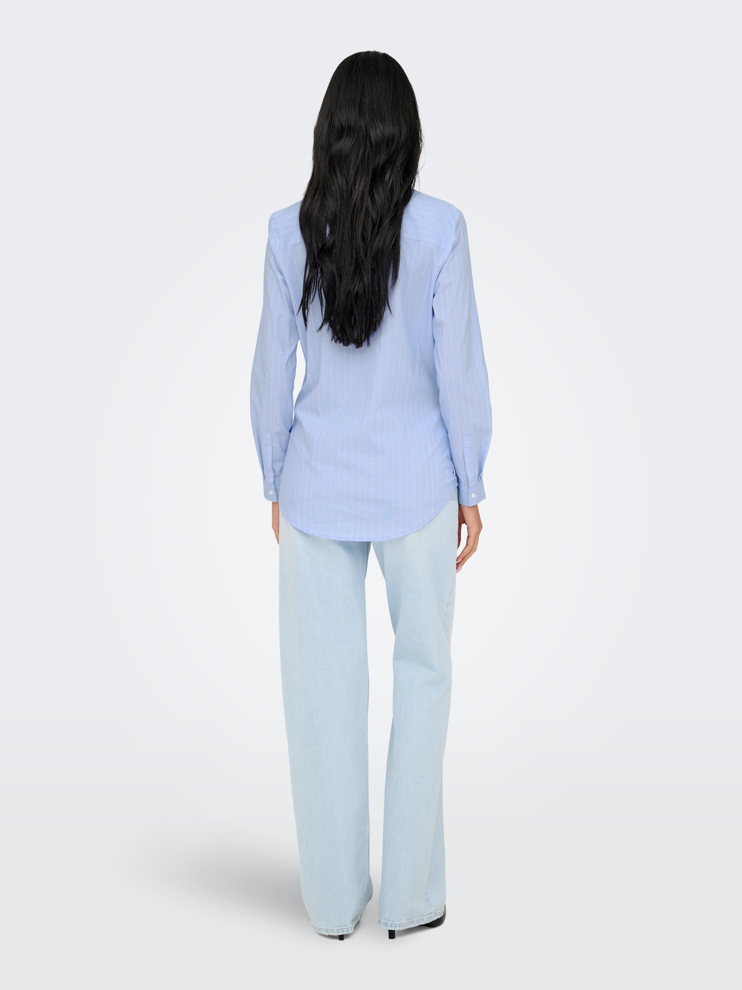JDY Hemdbluse »JDYMIO L/S SHIRT WVN NOOS«, unifarben oder gestreift
