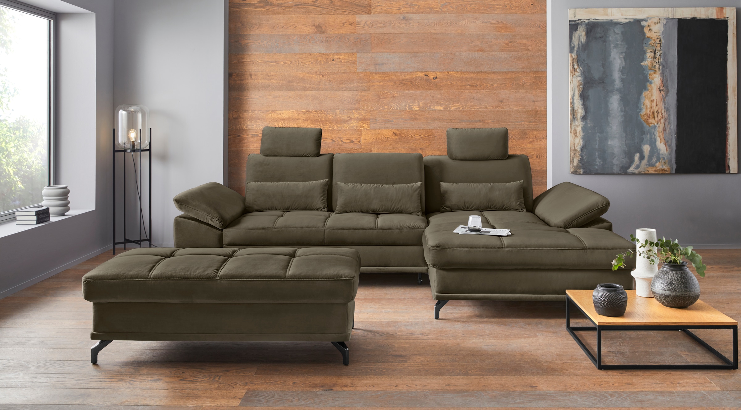 OTTO home Kopfstütze »Costello, B: 48 cm« Set: 2 Stück, passend zur Serie
