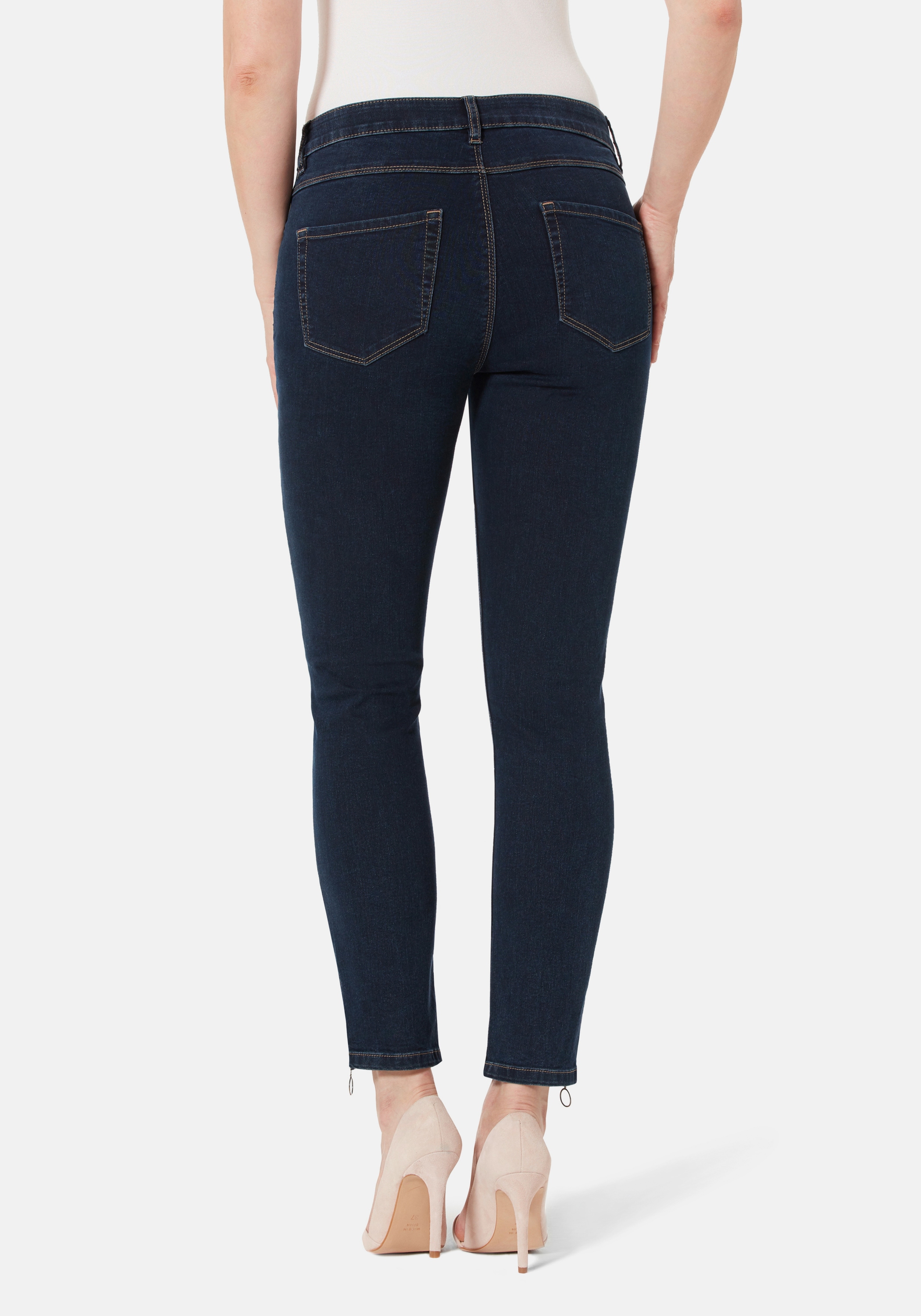 STOOKER WOMEN 5-Pocket-Jeans »Florenz Denim Slim Fit«, Slim Fit Casual Clean Wash Denim Jeans für Damen
