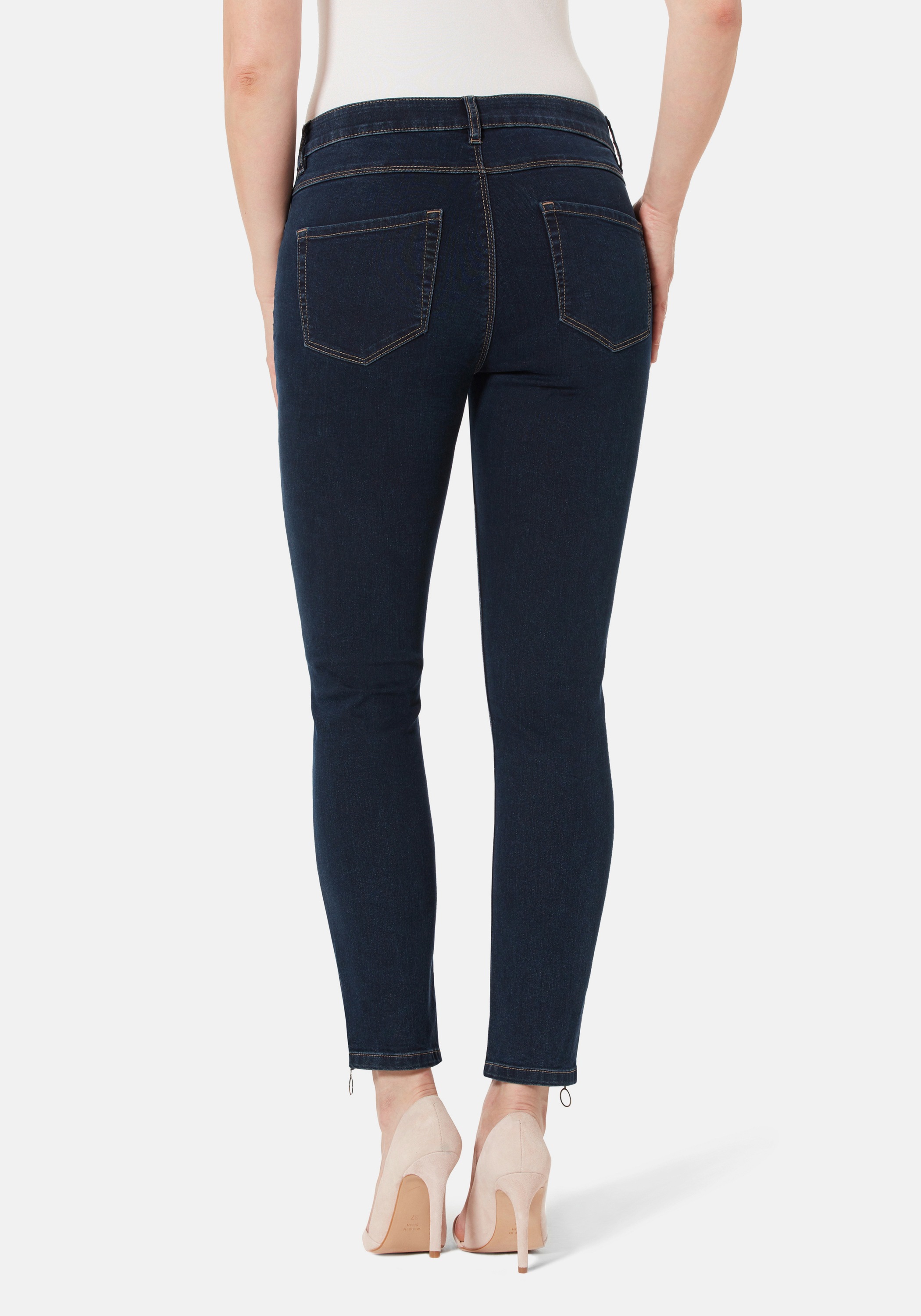 STOOKER WOMEN 5-Pocket-Jeans "Florenz Denim Slim Fit", Slim Fit Casual Clea günstig online kaufen