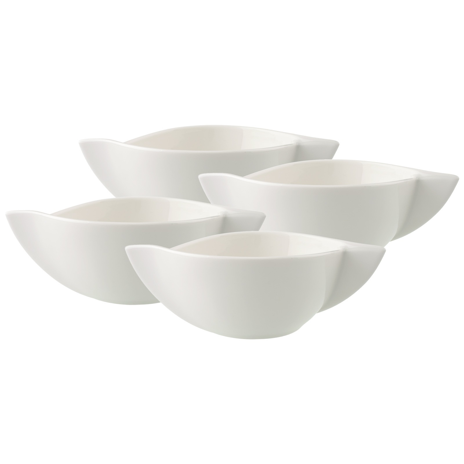 Villeroy & Boch Tasse "Suppentassen NewWave 450 ml 4er Set weiß" günstig online kaufen