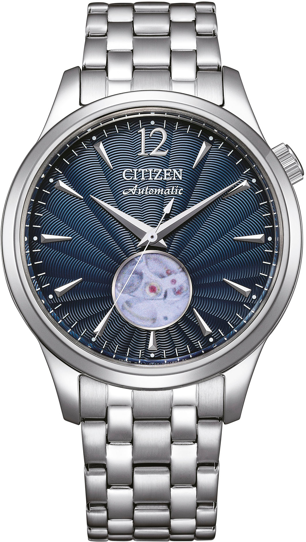 Citizen Automatikuhr »NH9131-73L«, Armbanduhr, Herrenuhr, Damenuhr, offene Unruh,...