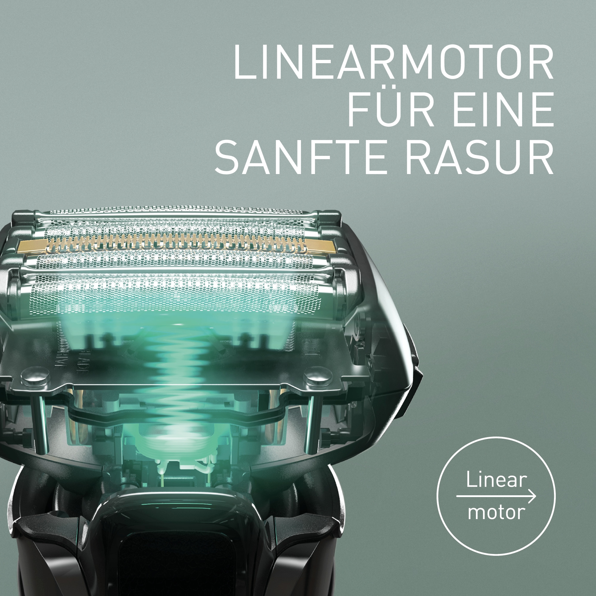 Panasonic Elektrorasierer »Series 900 Premium Rasierer ES-LV6U«, Langhaartrimmer