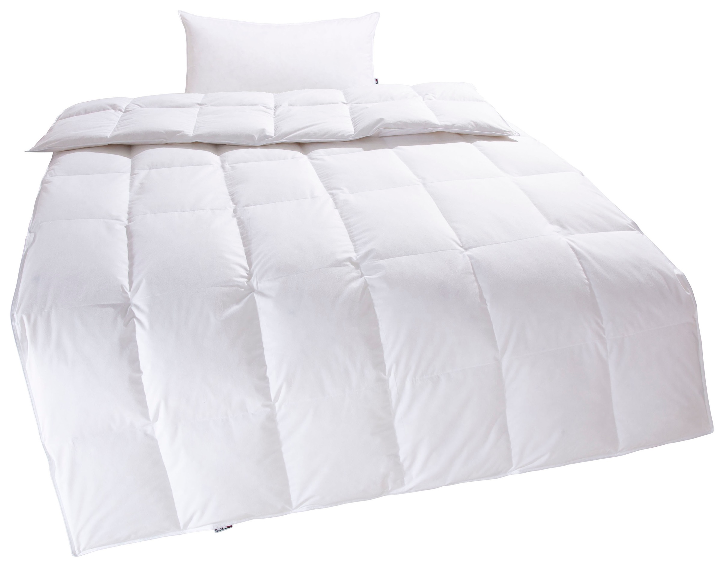 my home Federbettdecke + Kopfkissen "Irah Bettdecke 135x200 cm, 155x220 cm" günstig online kaufen