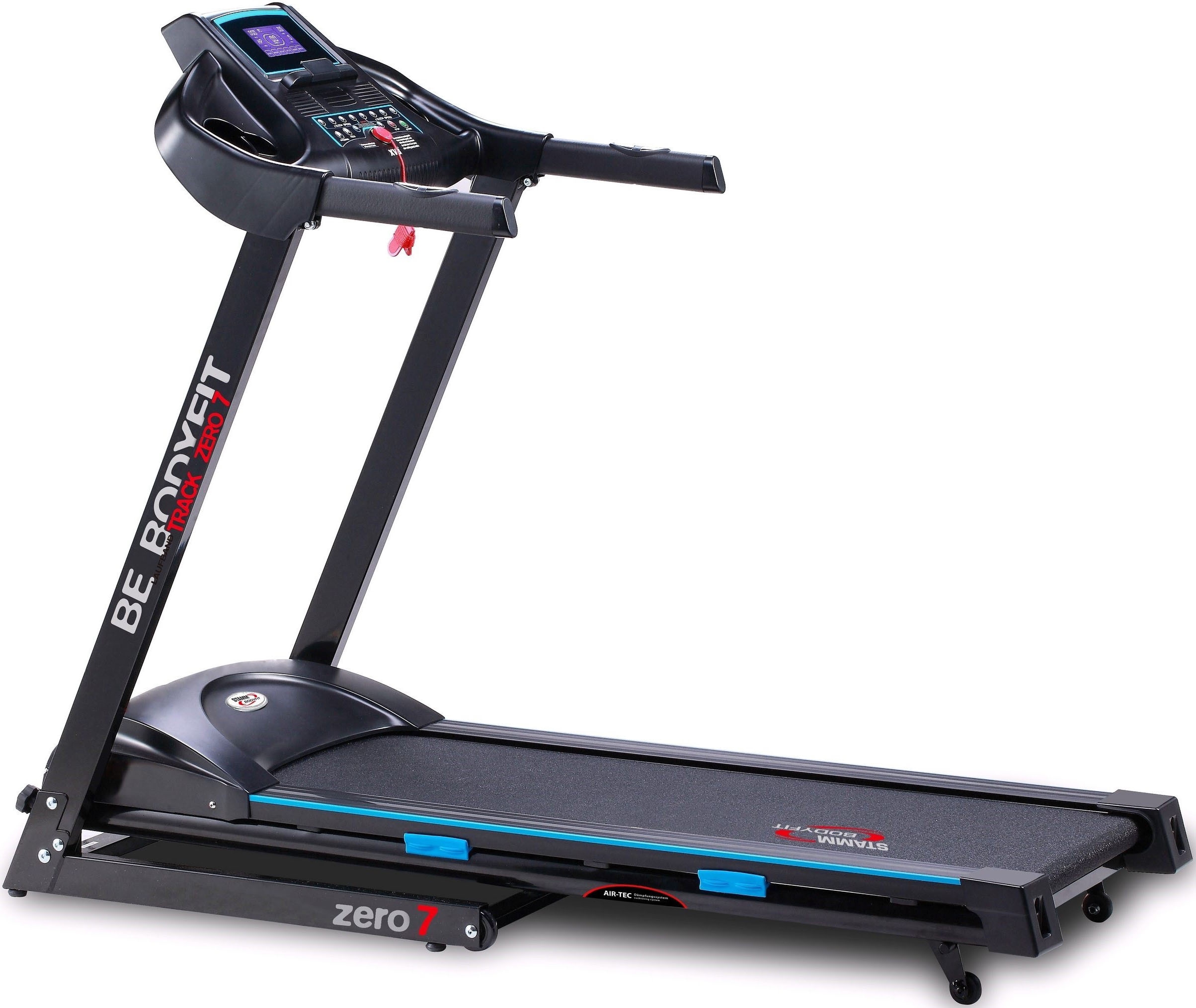 STAMM BODYFIT Laufband "Track Zero7" bis max. 16 km/h, klappbar, mit Steigung, 110 kg max. Benutzergewicht