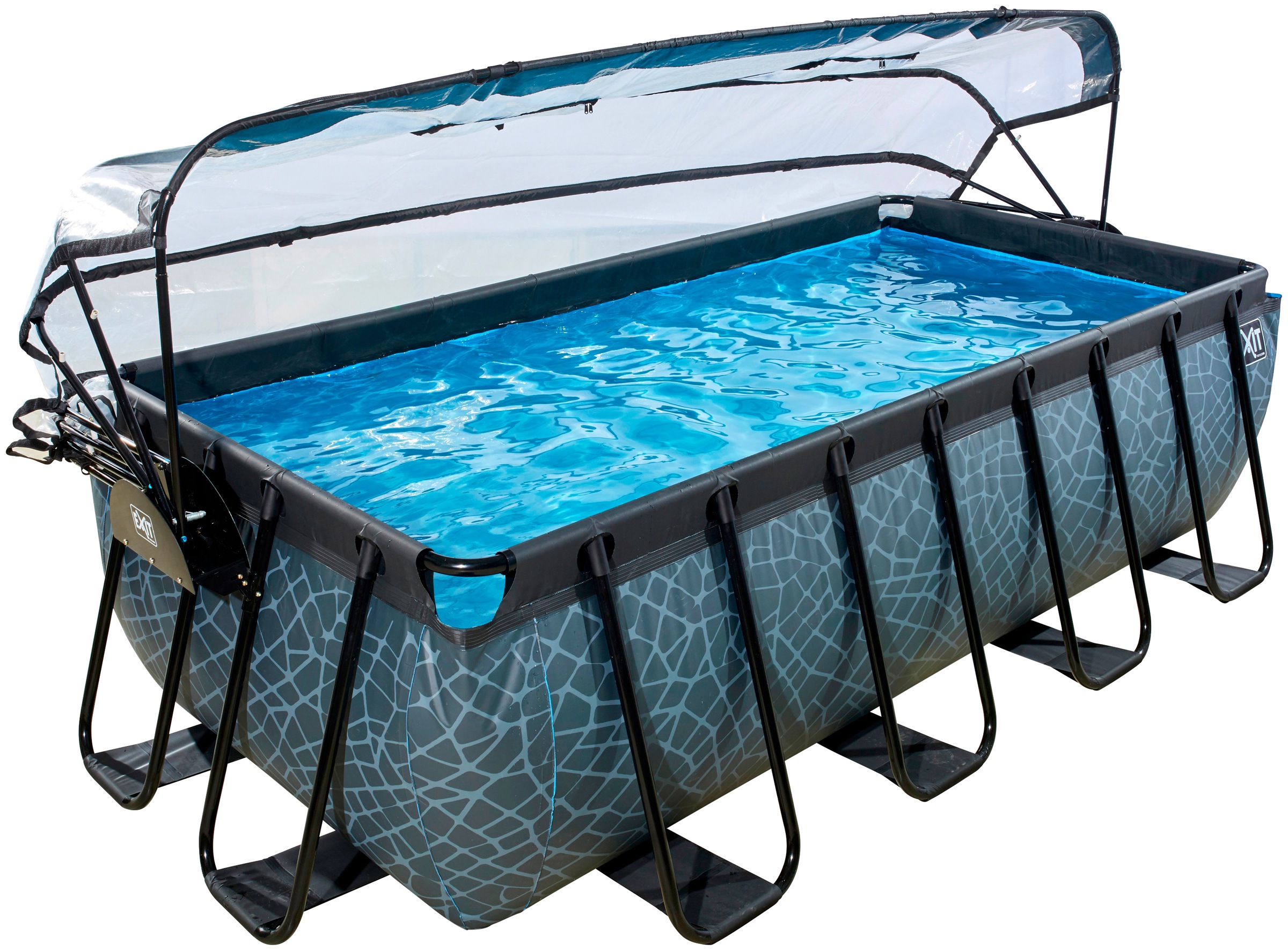 EXIT Framepool BxLxH: 200x400x100 cm, mit Abdeckung