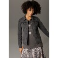 Aniston CASUAL Jeansjacke, in trendiger Stone-Waschung