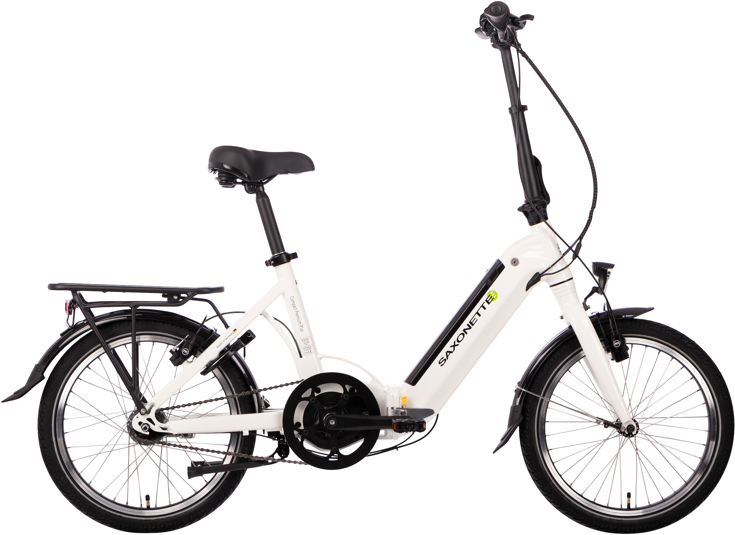 E-Bike »Compact Premium Plus«, 7 Gang, Mittelmotor 250 W, (mit Akku-Ladegerät), Pedelec