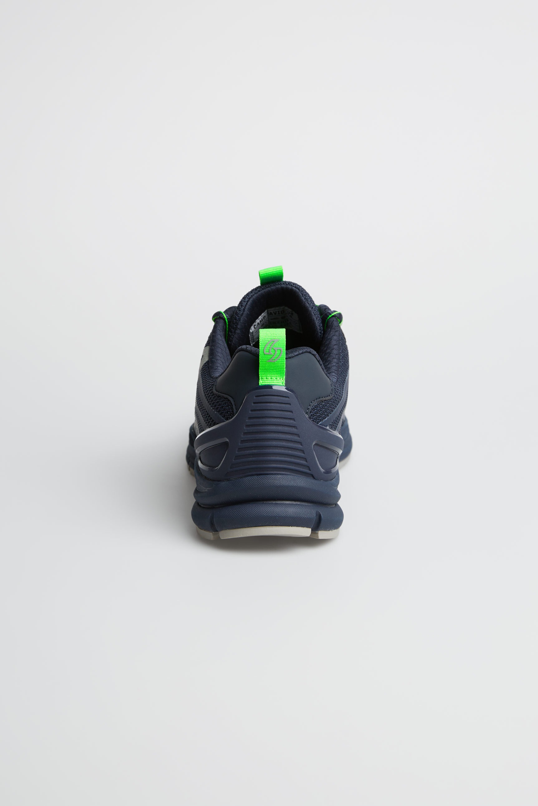 Sneaker CAMP DAVID, Herren, Gr. 41, blau, Synthetik, Textil, kontrastfarbene Details, Schuhe Sneaker, mit Fersenstabilisator 3