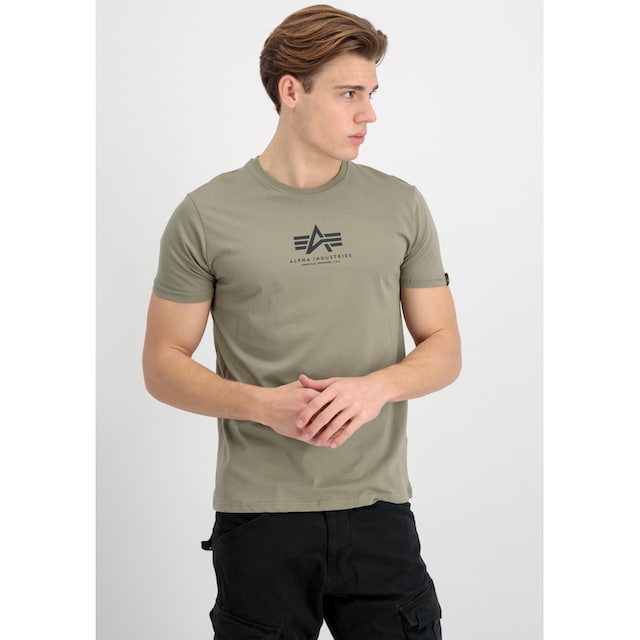 Alpha Industries Rundhalsshirt »Basic T ML« ▷ für | BAUR