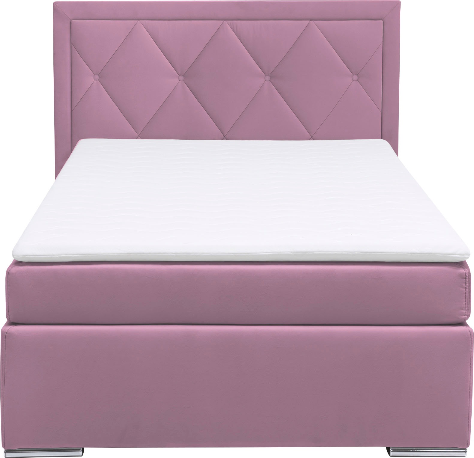 Leonique Boxbett »Alfie, Bestseller, wahlweise mit Bettkasten«, mit Knopfheftung im Kopfteil, H2, H3 und H4 wählbar