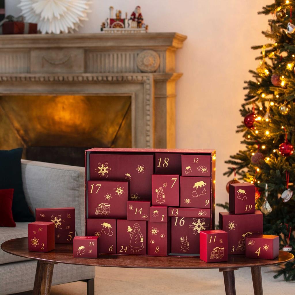 Villeroy & Boch Adventskalender »Adventskalender 2025 Christmas Toy's Memory bunt« für Erwachsene