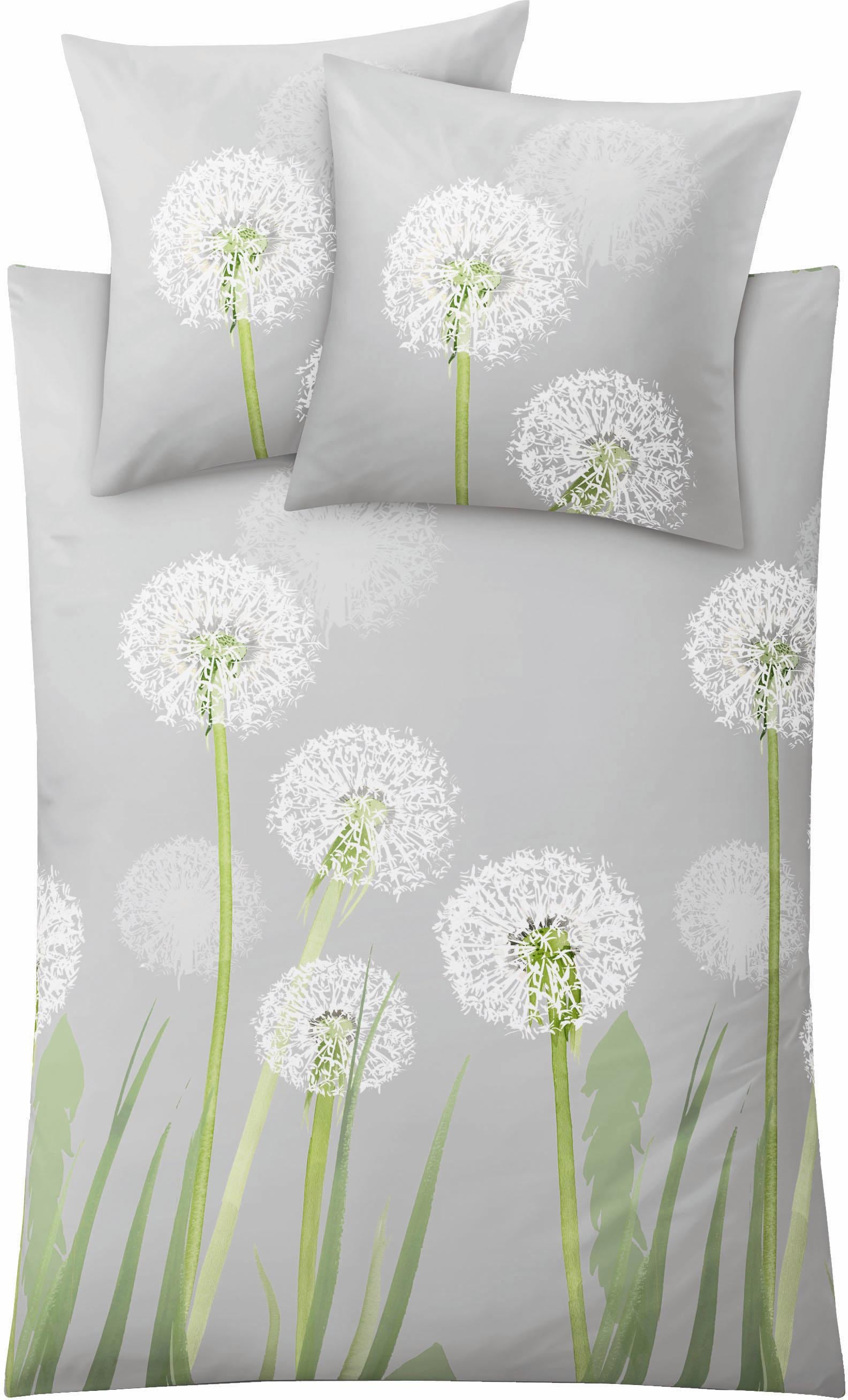 Kleine Wolke Bettwäsche "Belfiore" 2 Stk. tlg. mit Pusteblumen günstig online kaufen