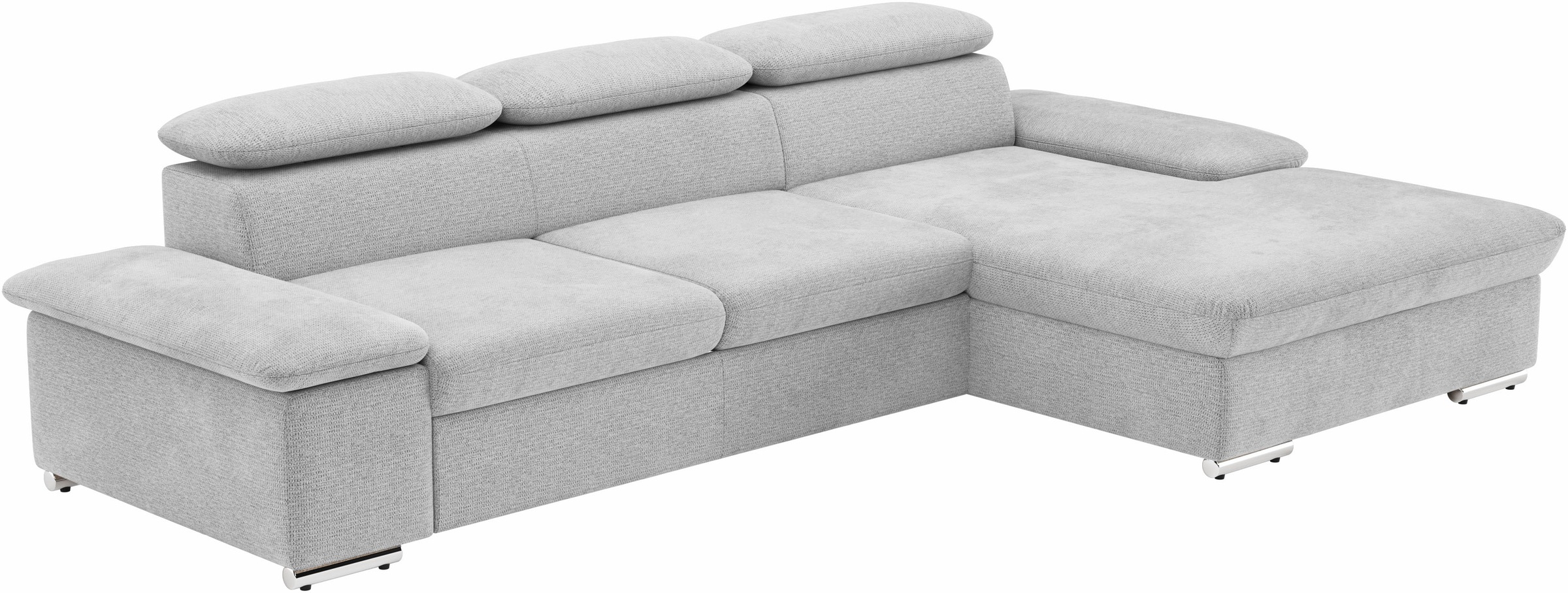 sit&more Ecksofa »Valantine L-Form«, inkl. Kopf- und Armteilverstellung, wahlweise mit Bettfunktion