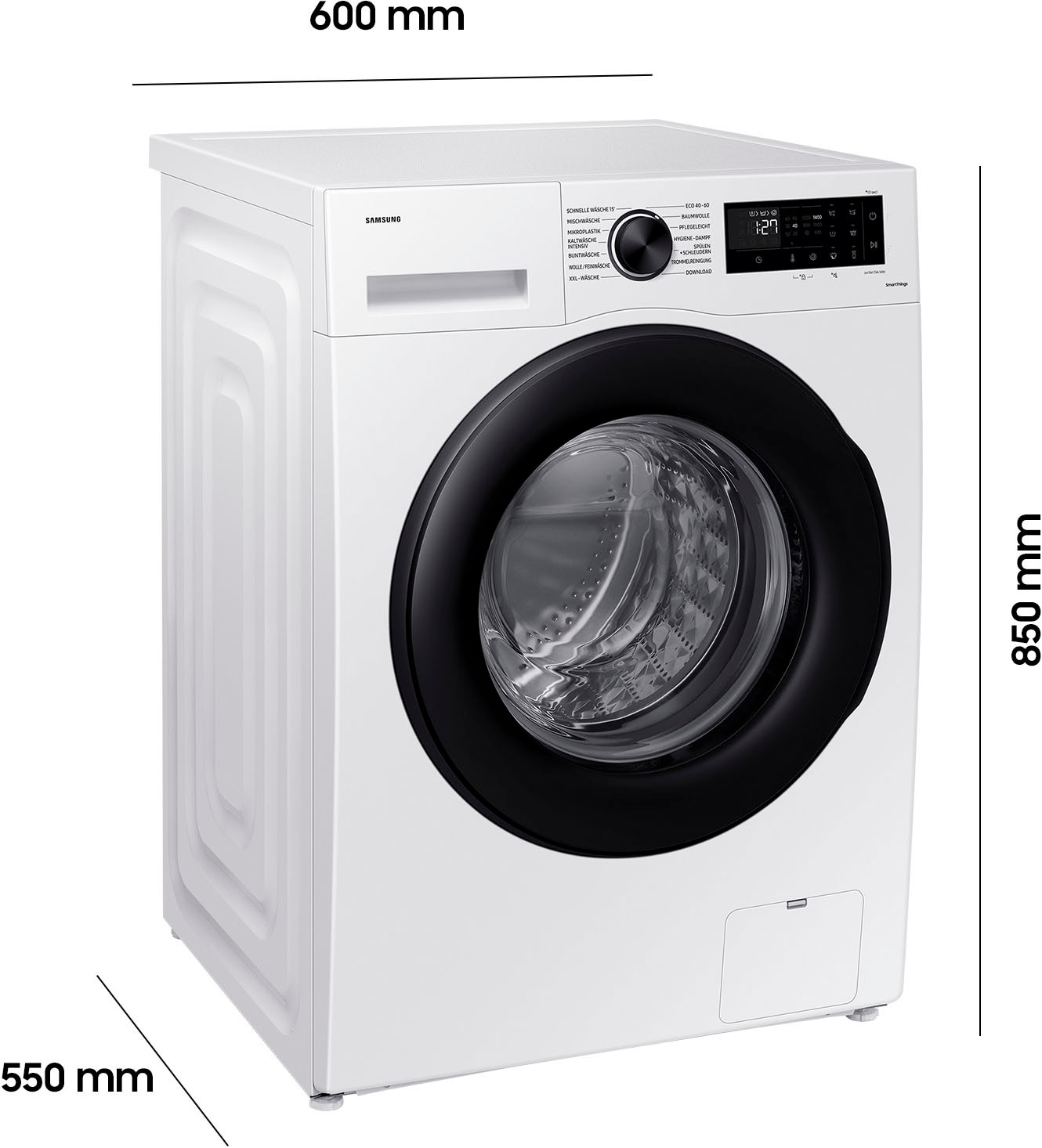 Samsung Waschmaschine »WW8ECGC04AAEEG«, WW5000C, WW8ECGC04AAE, 8 kg, 1400 U/min