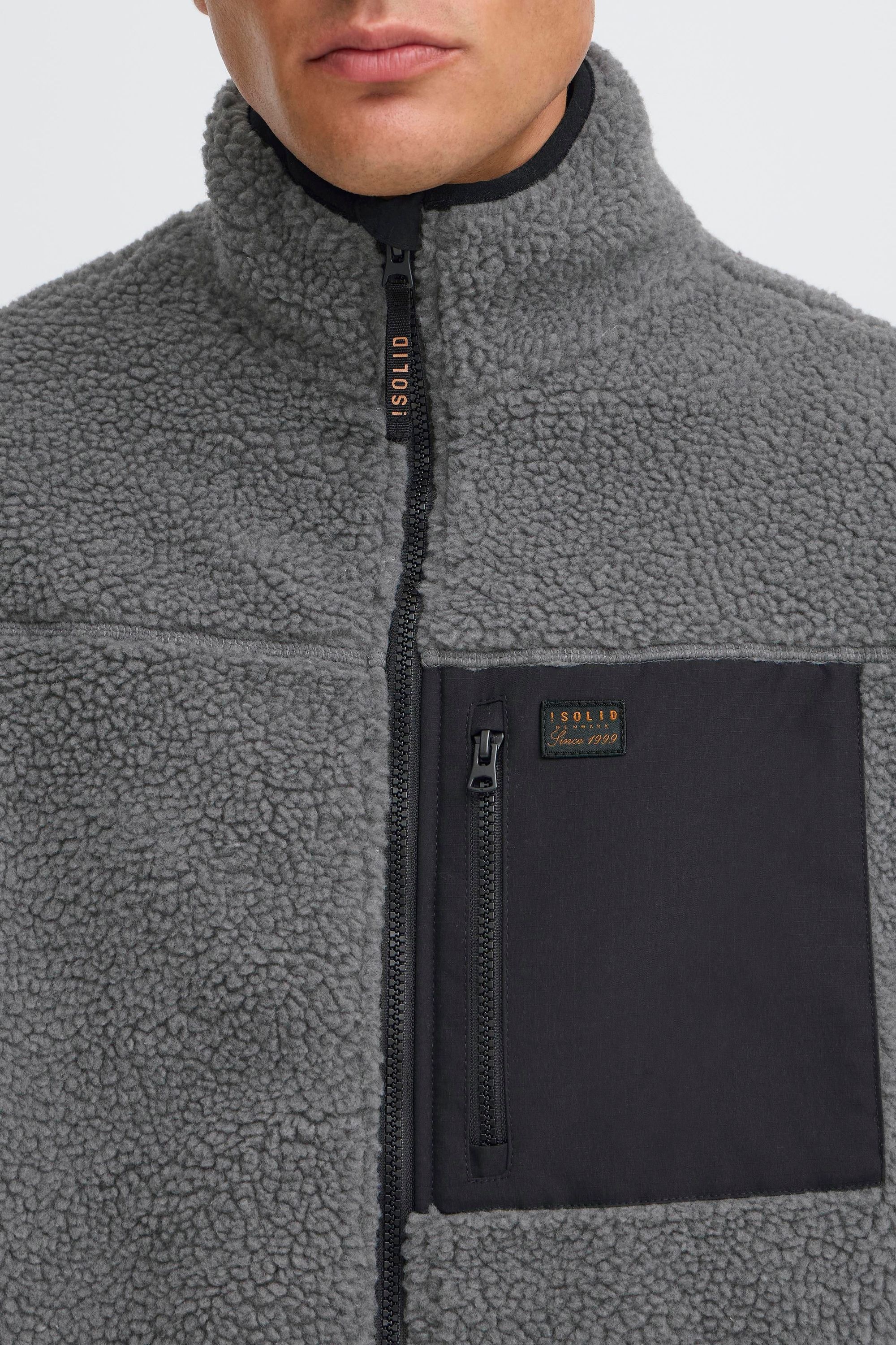 !Solid Plüschjacke »Plüschjacke SDMCWALTHER«