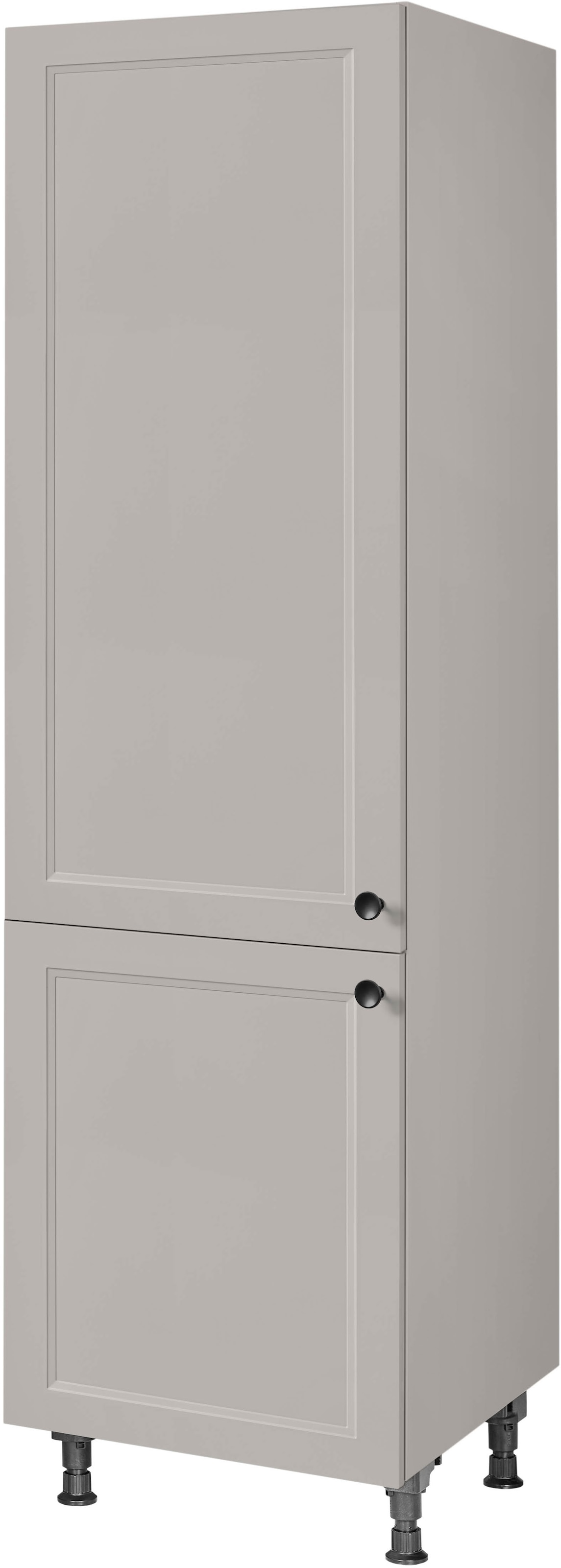 nobilia® Hochschrank »"Cascada", Ausrichtung wählbar, mit zwei Türen, vormontiert,«, Breite/Höhe: 60/216,6 cm