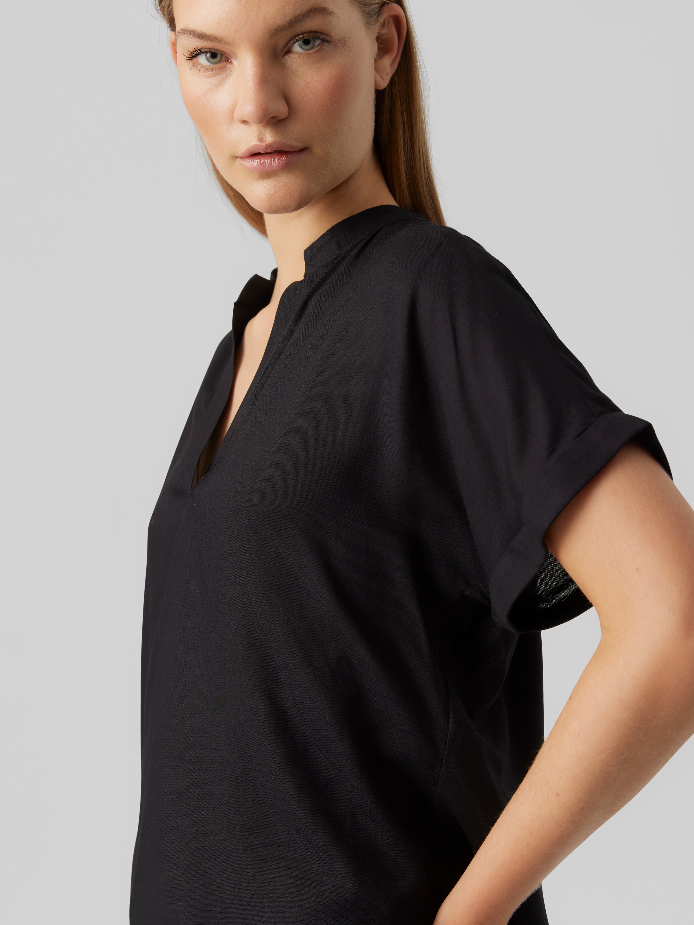 Vero Moda Shirtbluse "VMBEAUTY SS TOP GA NOOS" günstig online kaufen