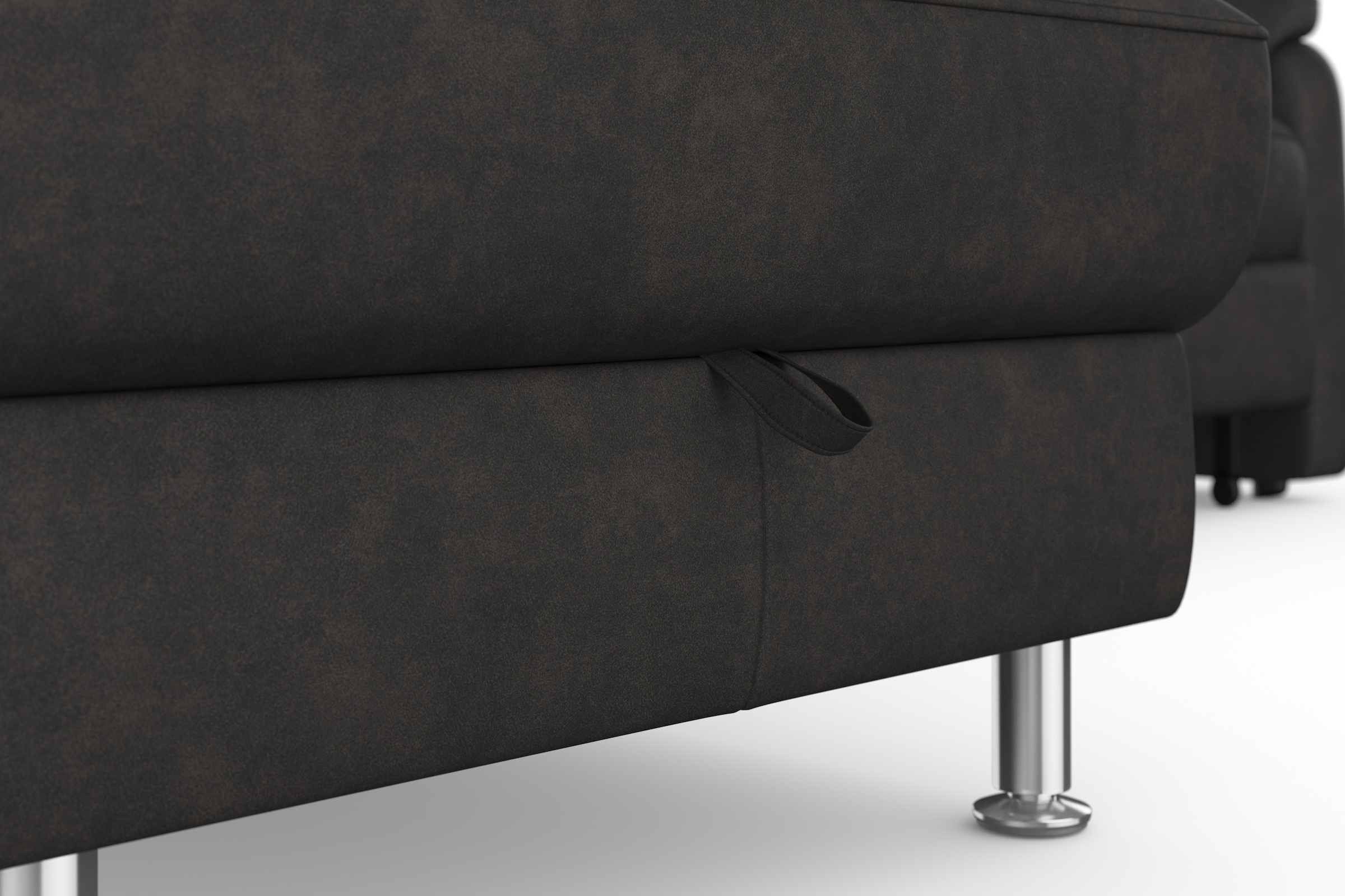 sit&more Ecksofa »Freetown L-Form«, inklusive Kopfteilverstellung und komfortablem Federkern