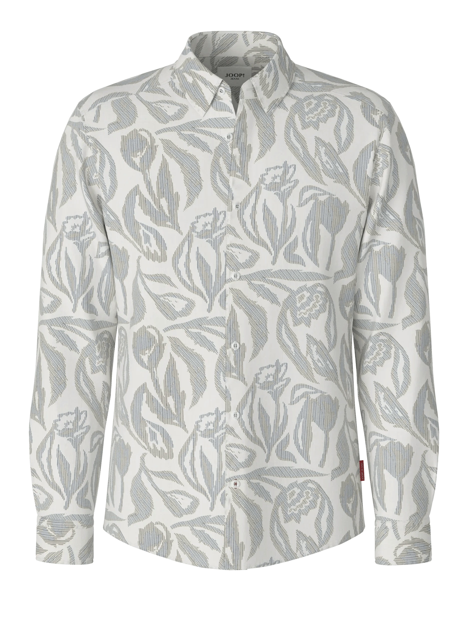 Joop Jeans Langarmhemd "Hansen" mit Allover-Print günstig online kaufen