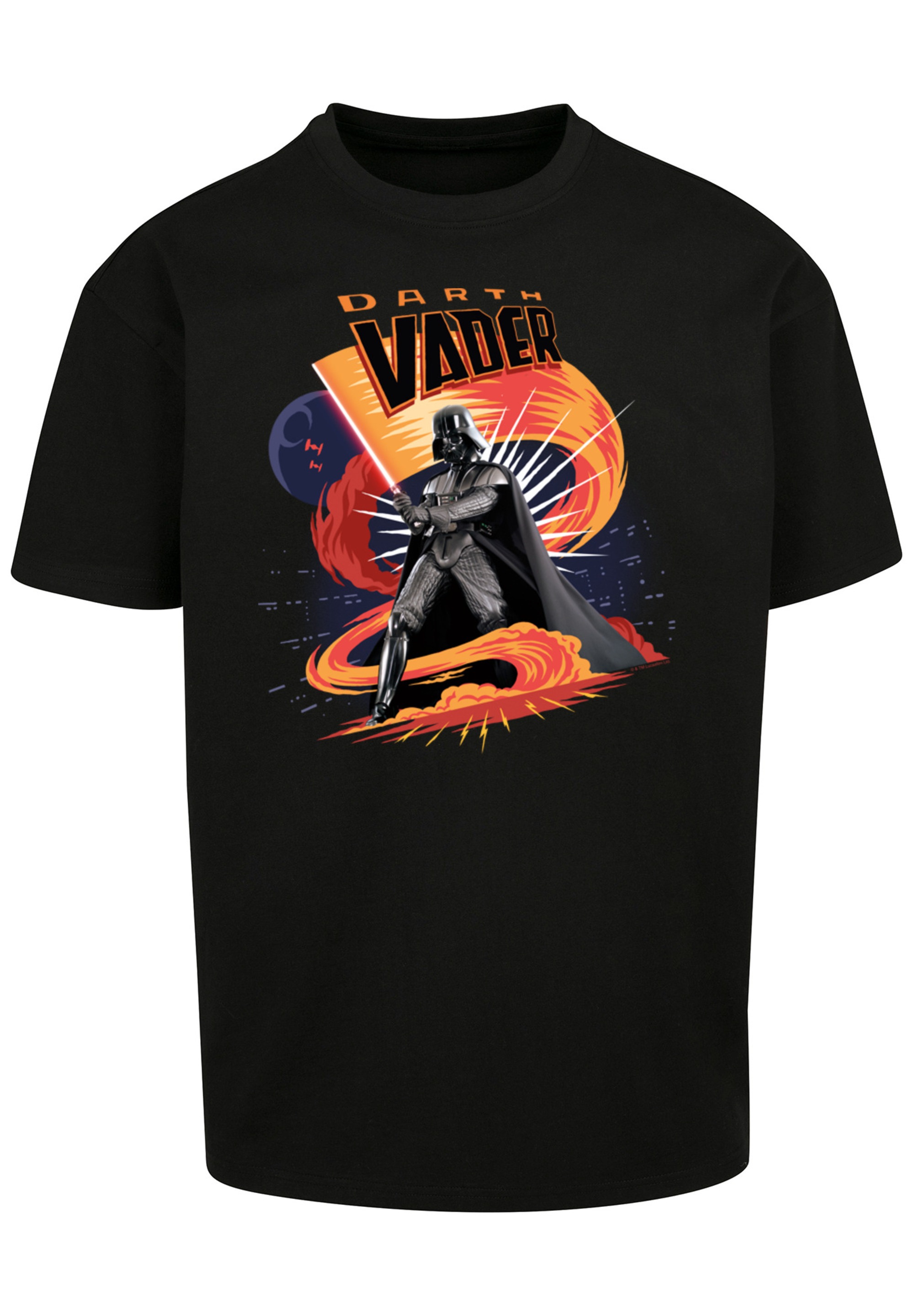 F4NT4STIC T-Shirt »Star Wars Darth Vader Swirling Fury«, Print