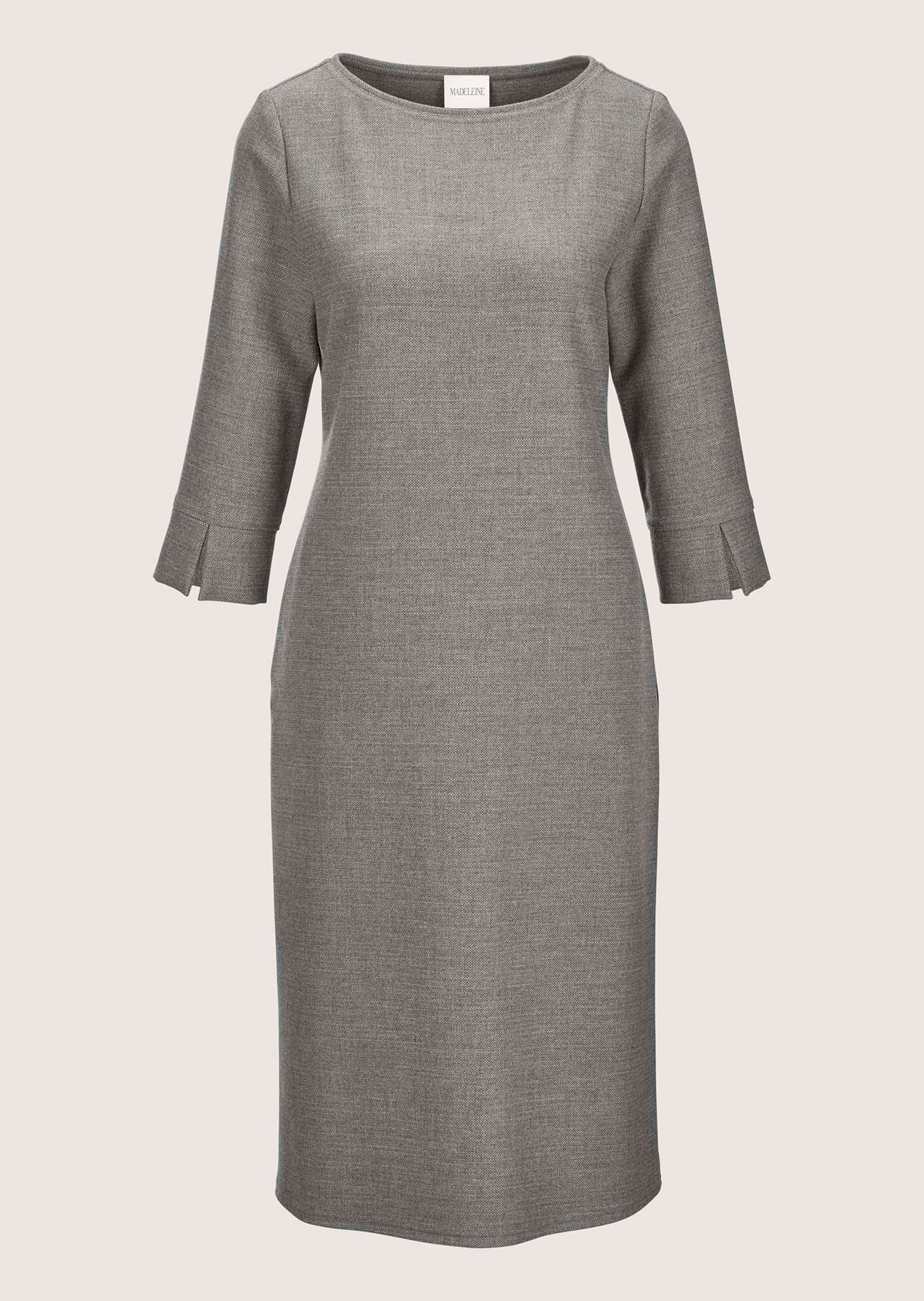 MADELEINE Sommerkleid "Kleid Elegantes Viskosekleid mit Rundhalsausschnitt" günstig online kaufen