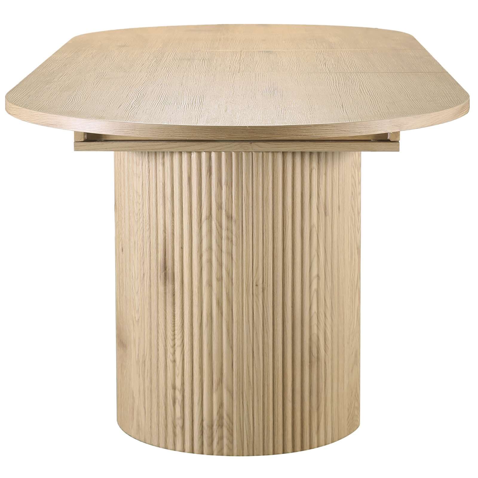 Home affaire Esstisch »Gartempe«, ausziehbar 160-210 cm, Synchronauszug, inkl Einlegeplatte, Breite 90cm