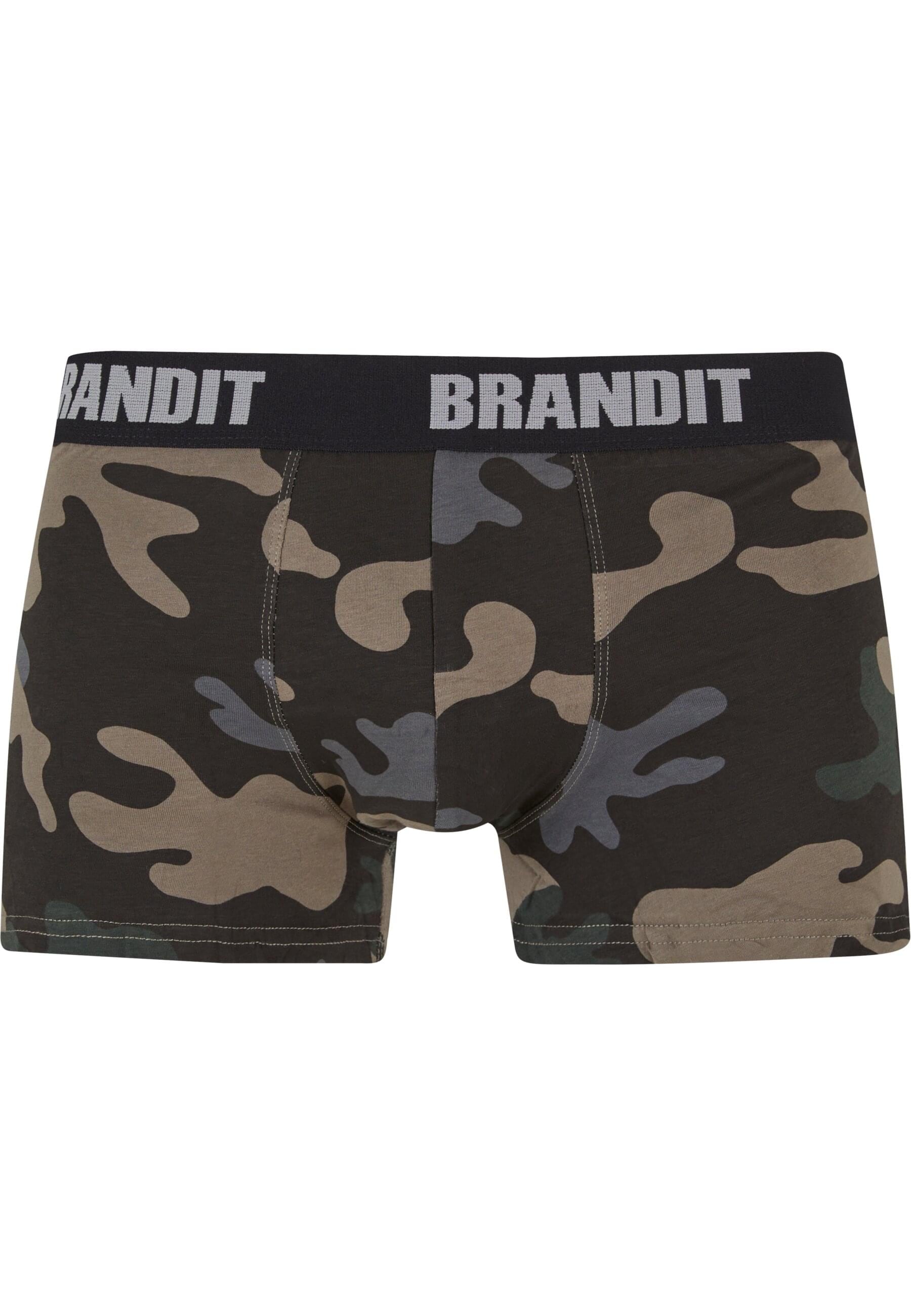 Brandit Boxershorts "Brandit Herren Boxershorts Logo 2er Pack" 1 Stk. günstig online kaufen