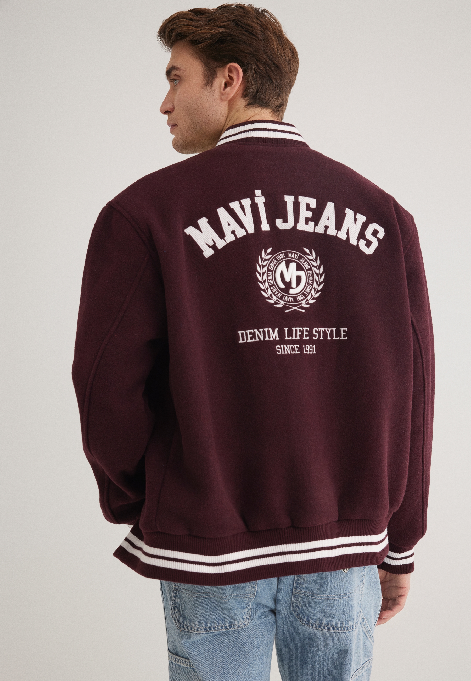 Mavi Collegejacke »MAVI JEANS JACKET«, Jacke mit Mavi Logo