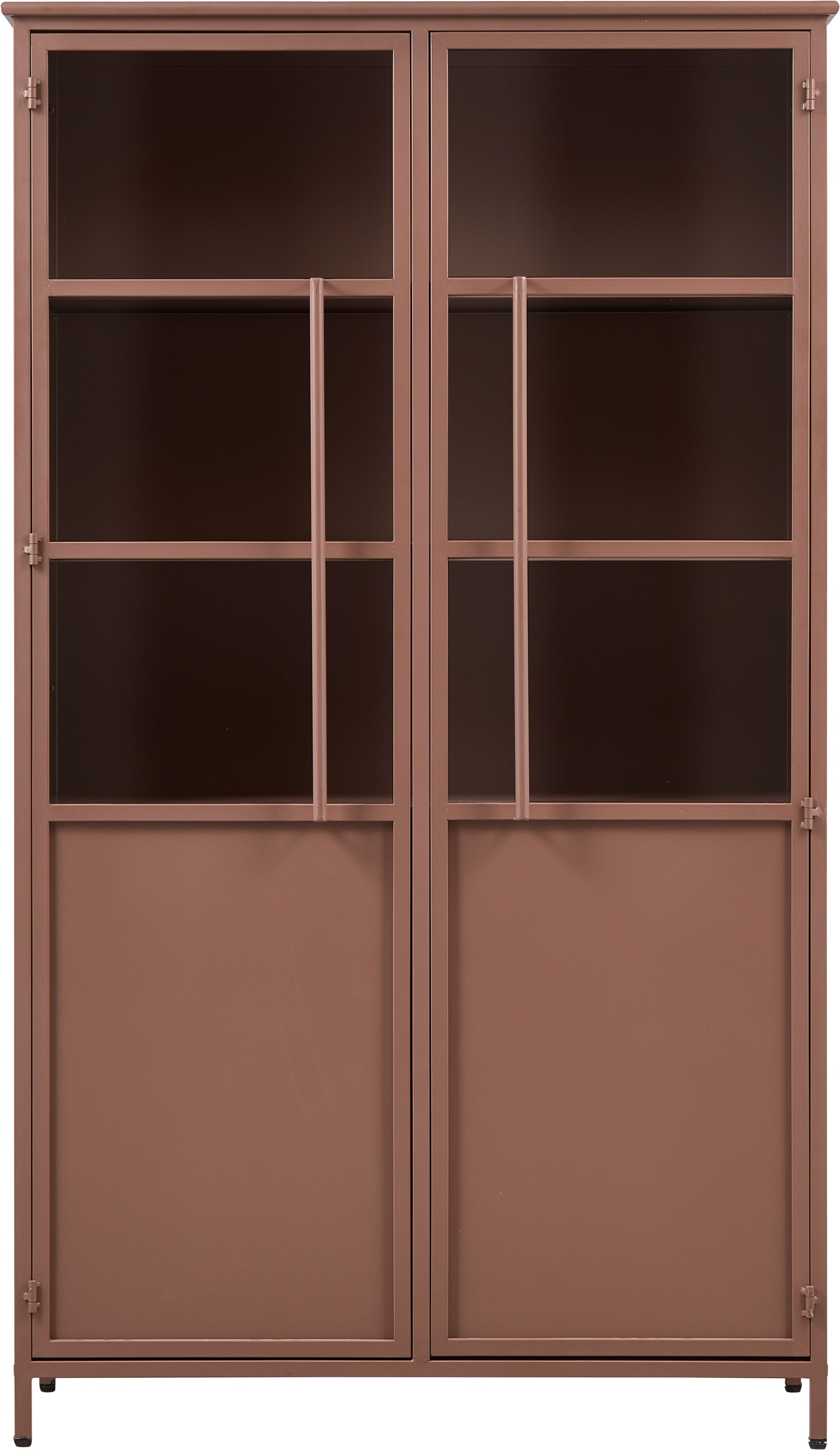 WOOOD Vitrine "Exhibit", mit Glastüren und viel Stauraum, H 170 cm x B 99 c günstig online kaufen