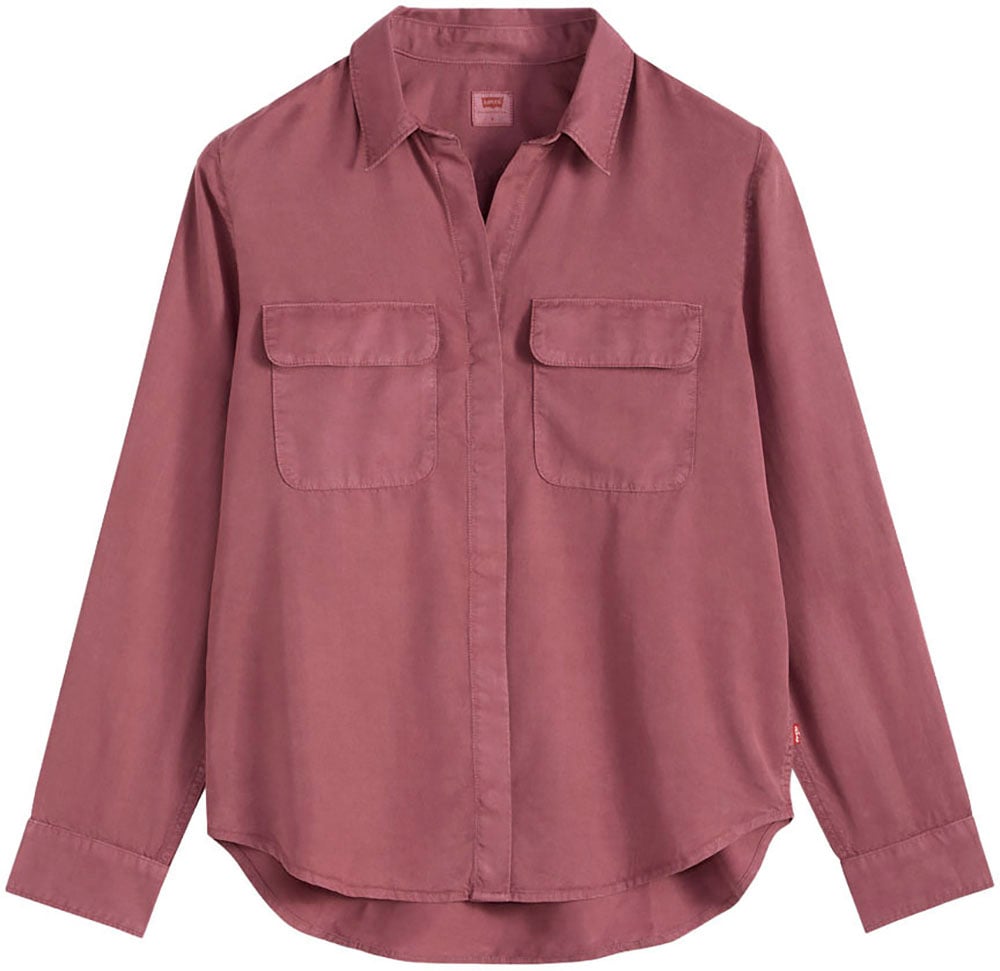 Levi's® Hemdbluse Krempelärmel mit Riegel