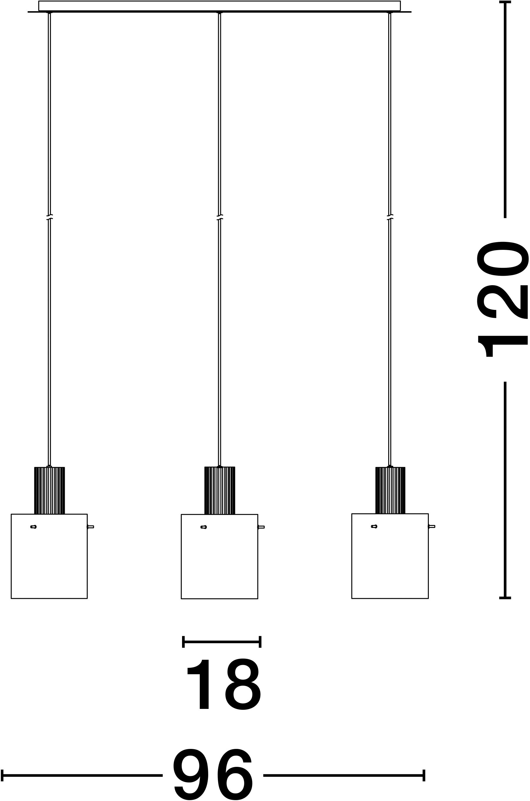 Nova Luce Pendelleuchte »MIRBI«, 4 flammig