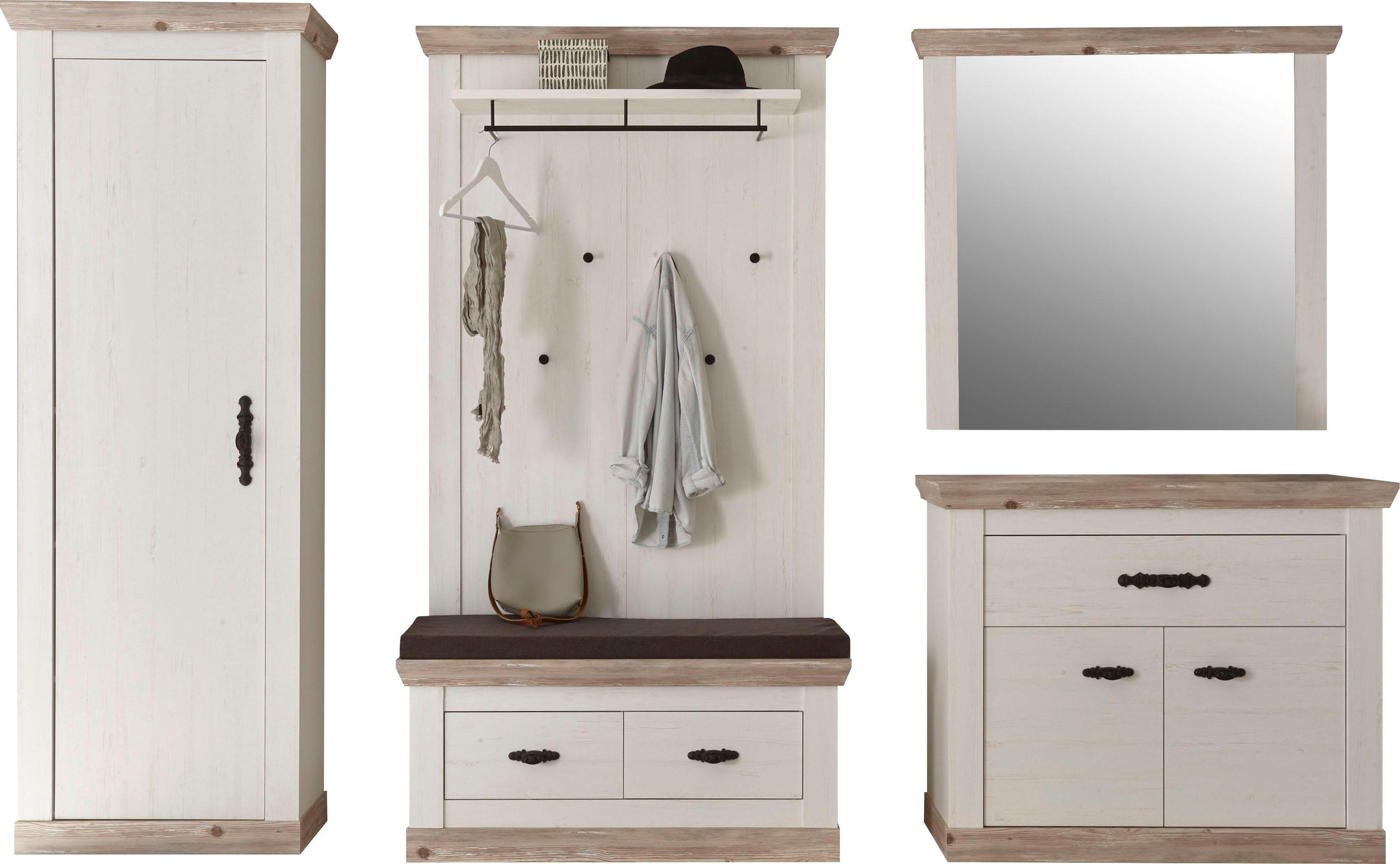 Home affaire Garderoben-Set "Florenz" 6 tlg. mit Kissen, 5 Stk. tlg. günstig online kaufen