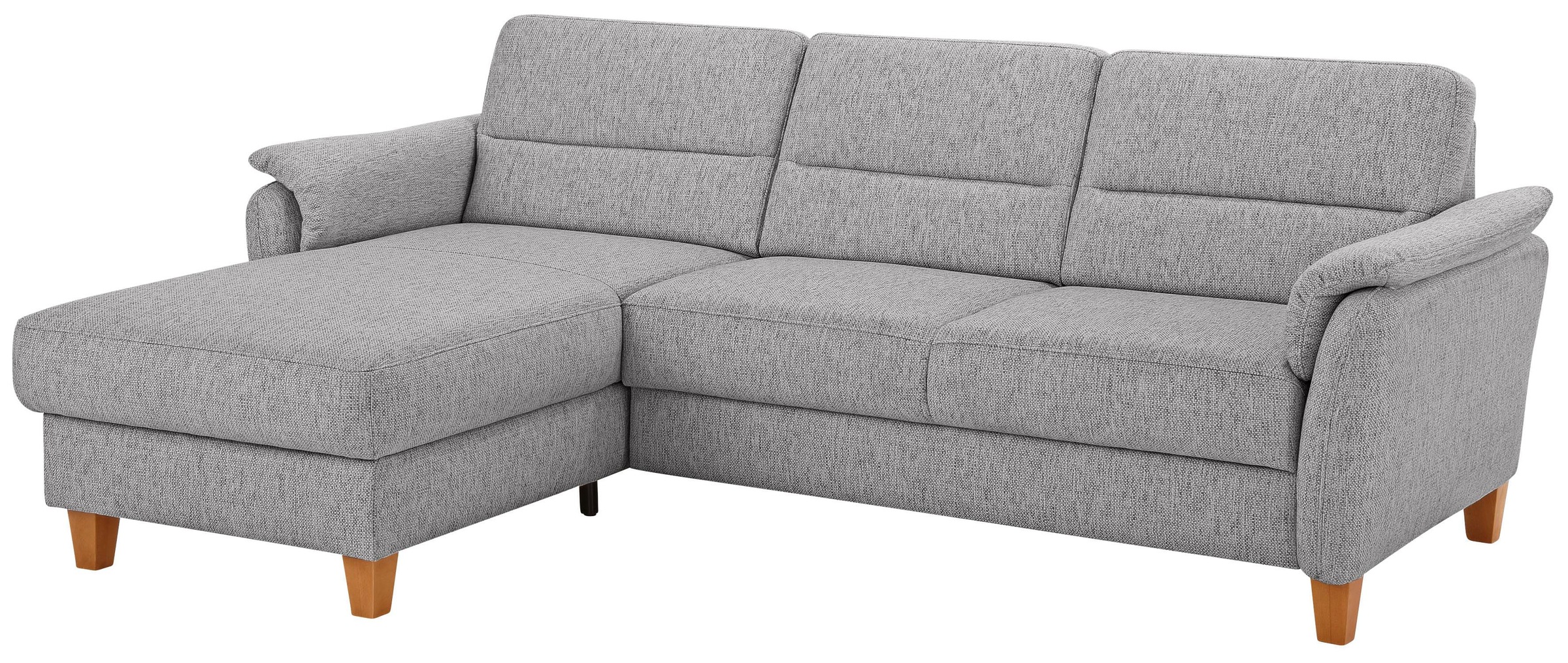 Home affaire Ecksofa "Palmera L-Form, B: 244 cm - OTTO. Verlässliche Qualität." optional Schlaffunktion & Bettkasten, Federkern