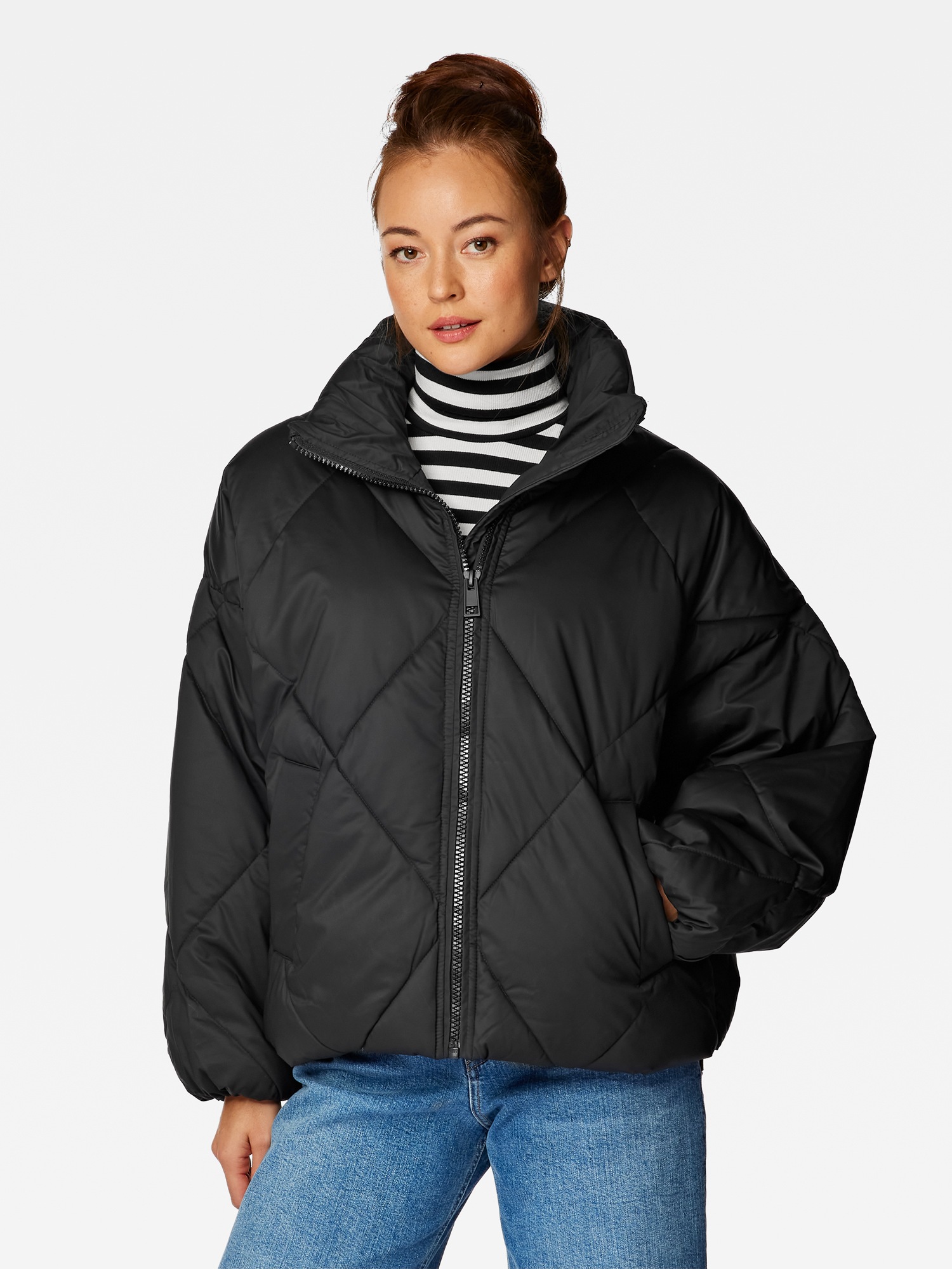 Mavi Daunenjacke »HIGH NECK JACKET«, ohne Kapuze, Daunenjacke