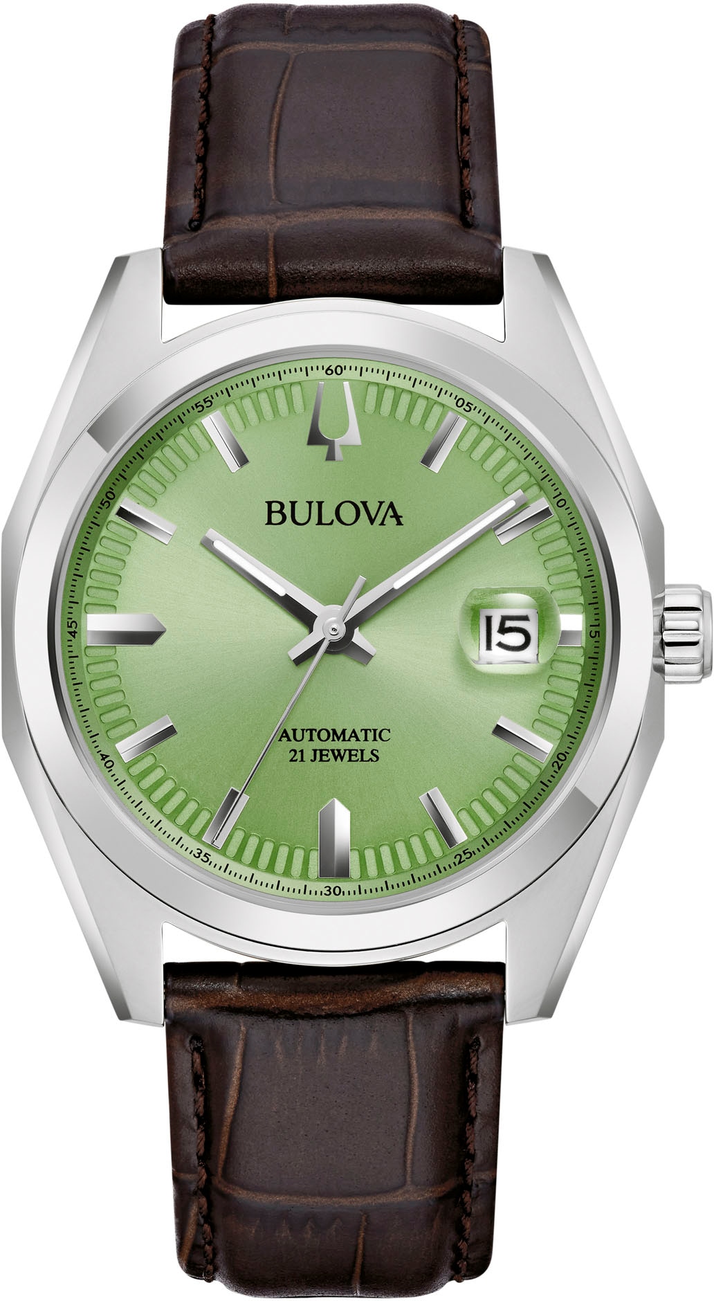 Bulova Automatikuhr »96B427«, Armbanduhr, Herrenuhr, Damenuhr, Edelstahlarmband, Saphirglas