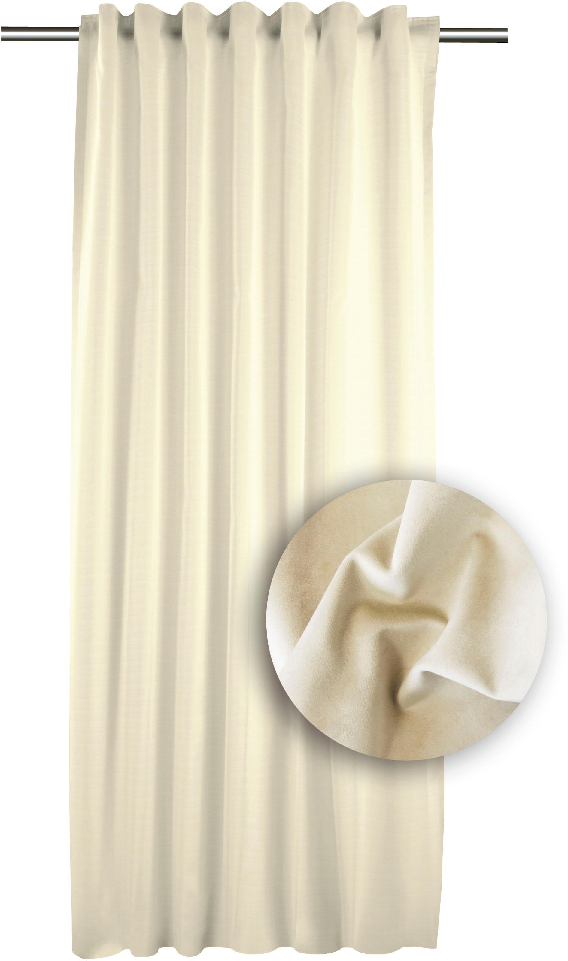APELT Vorhang "TASSILO" Smokband 1 Stk. tlg. HxB: 245x134, Tassoli, Fertigs günstig online kaufen