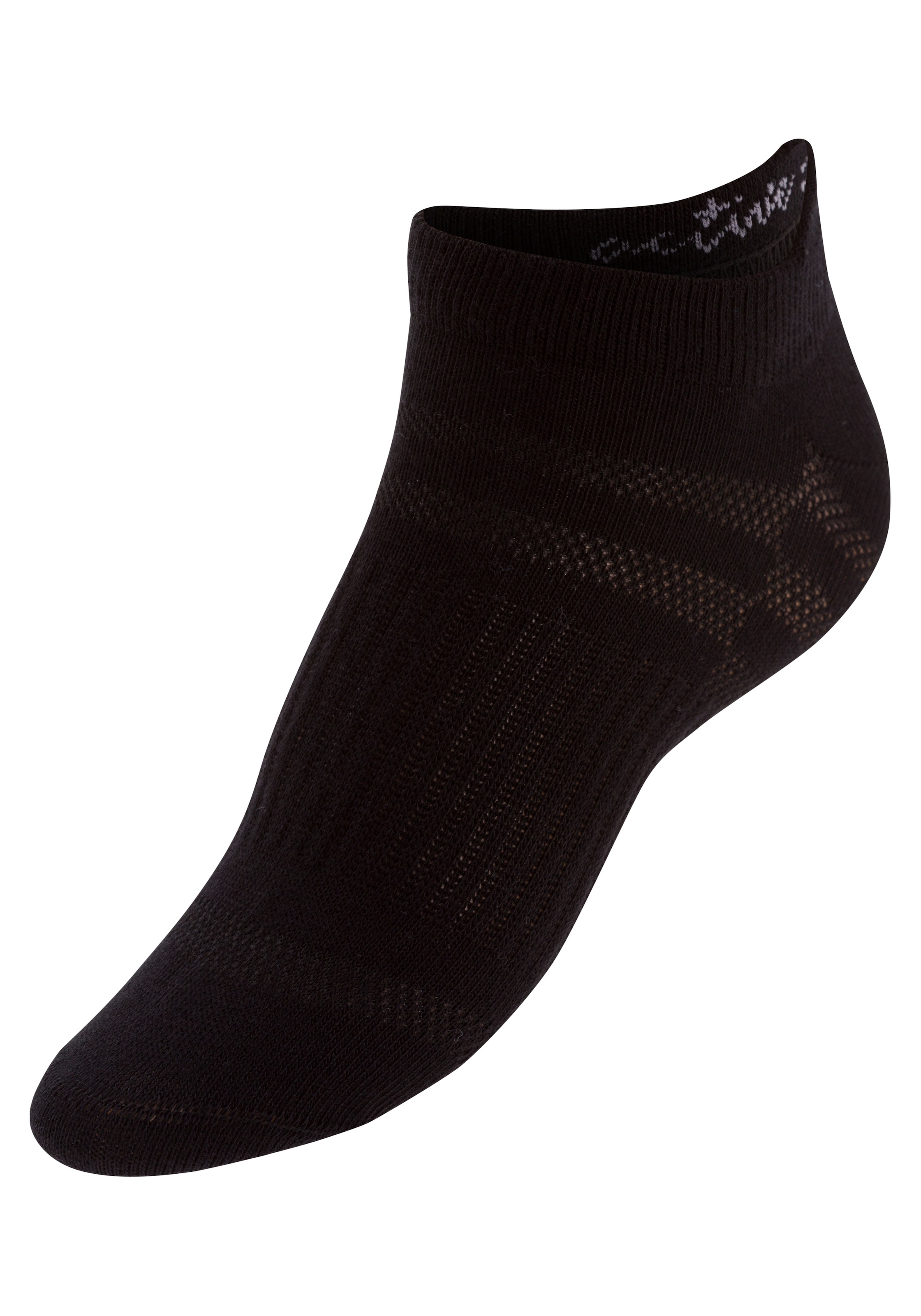 LASCANA ACTIVE Sneakersocken, (Packung, 7 Paar), in Piqué-Optik