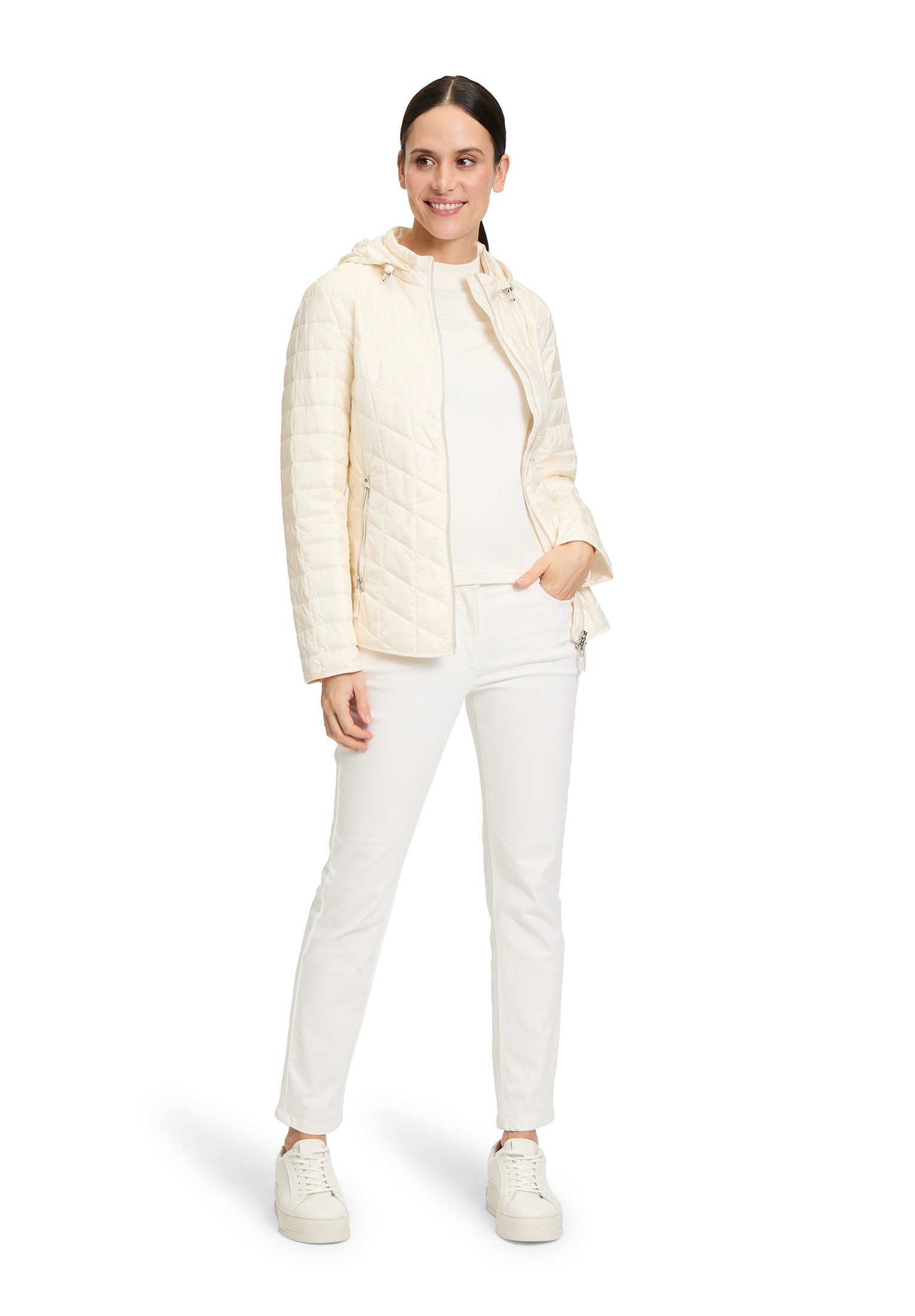 Betty Barclay Outdoorjacke »Betty Barclay Outdoorjacke mit abnehmbarer Kapuze«, mit Kapuze