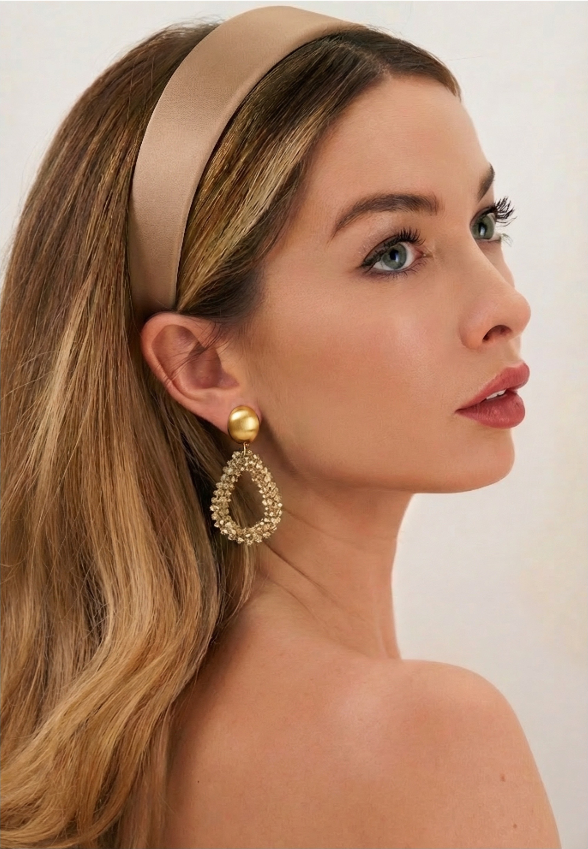 FILIPPA FIRENZE Paar Ohrclips »Portofino« Elegante Kristall Ohrclips