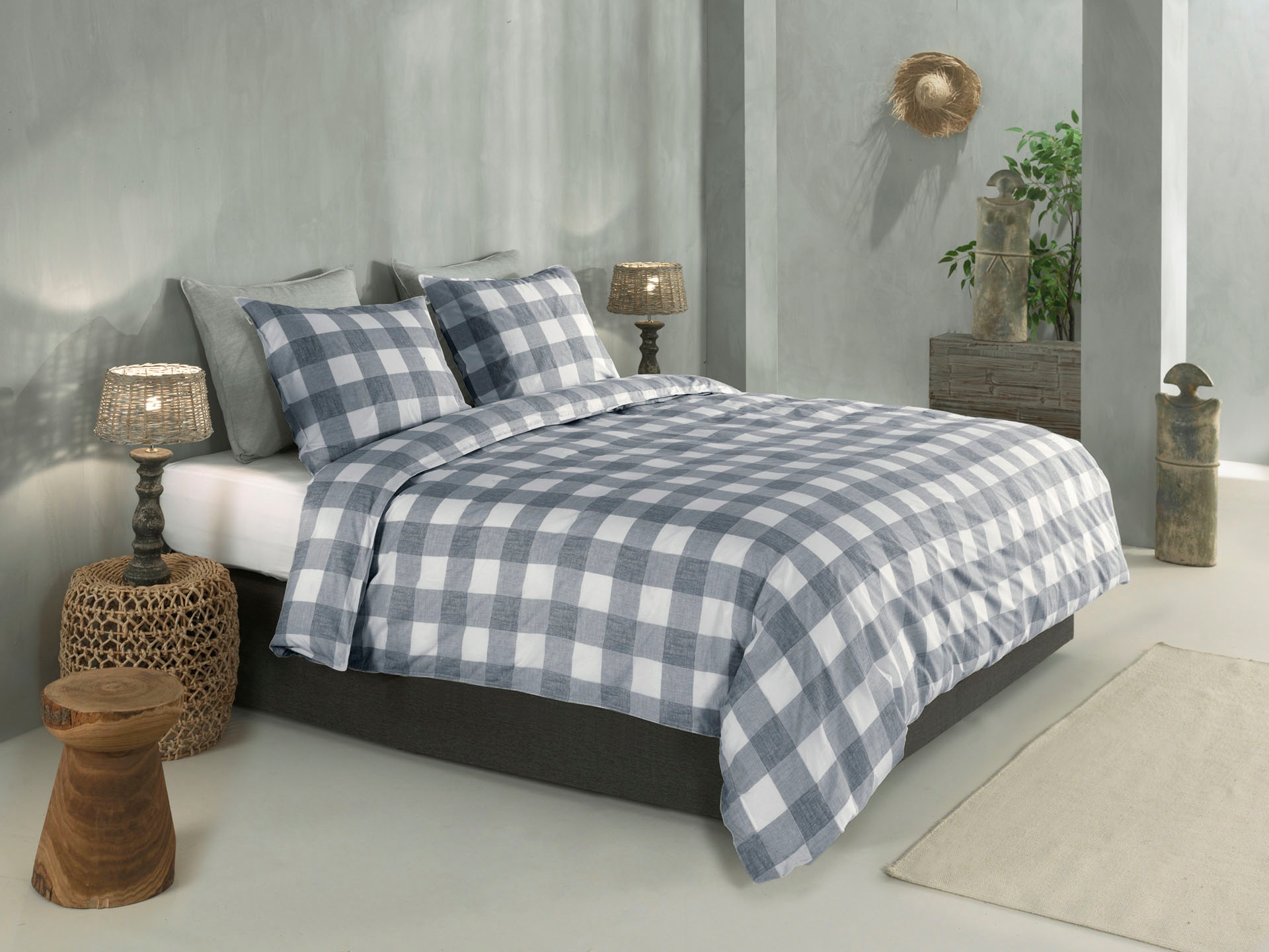ZO HOME Bettwäsche "Quattro-di-Lino" 1 Stk. Bettwäsche aus 100% Baumwolle, hochwertige Renforcé