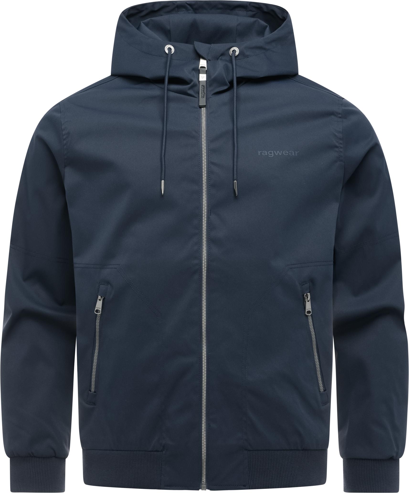 Ragwear Outdoorjacke "Stewie Twill YOUMODO" mit Kapuze stylische Herren Übergangsjacke mit großer Kapuze